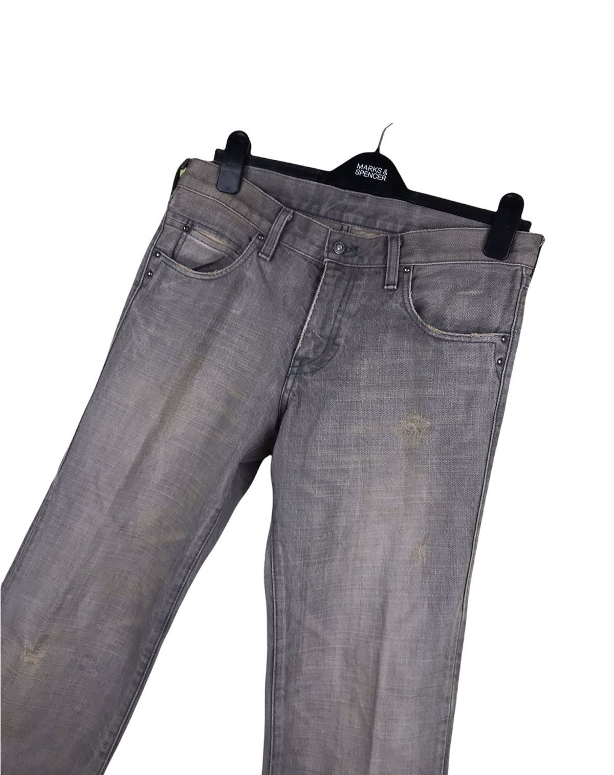 ABAHOUSE × Japanese Brand Distressed Denim by Abahouse Japanese Brand Size US 32 / EU 48 - 3 Thumbnail