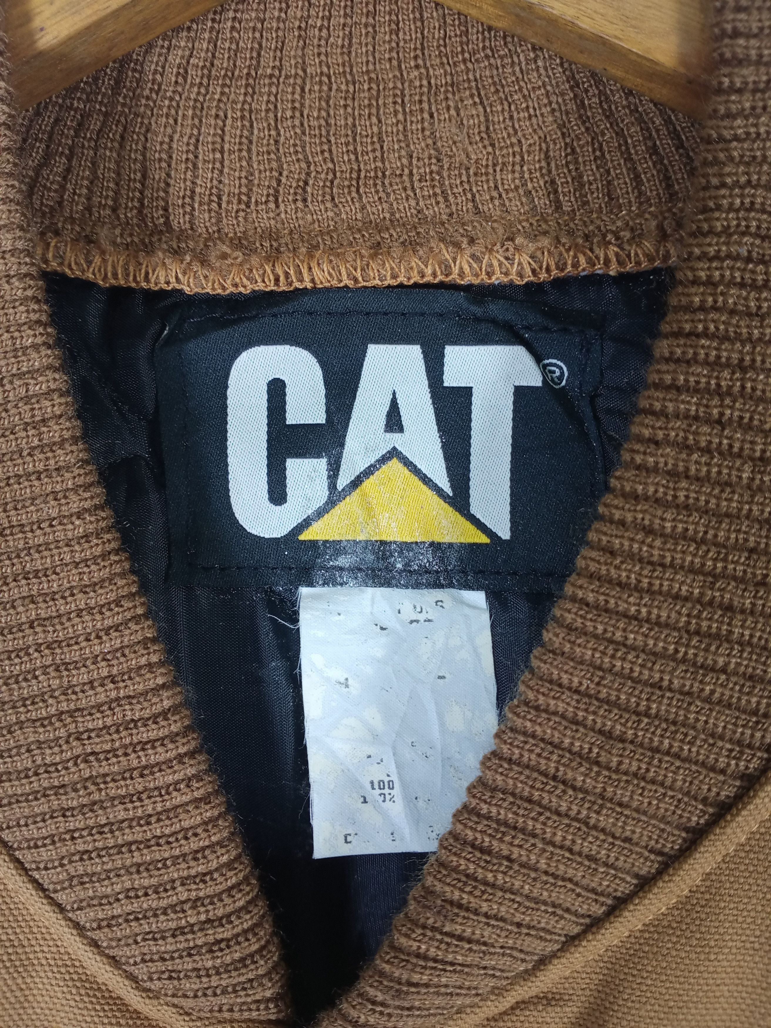 Caterpillar Vintage 90s CAT Vest Jacket Inspired Carhartt Size US L / EU 52-54 / 3 - 5 Thumbnail