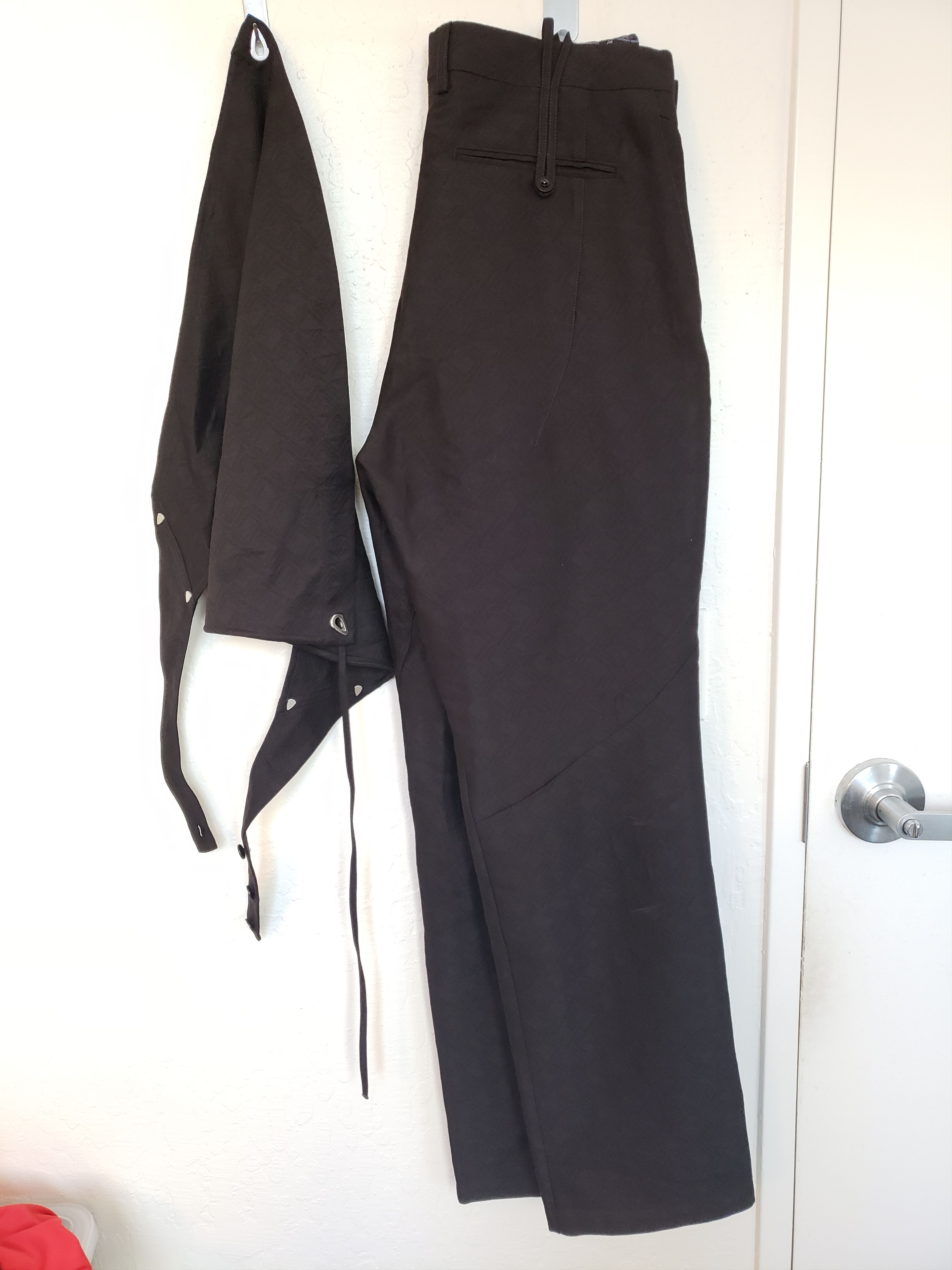 Kiko Kostadinov Kiko Kostadinov Dorset Apron Trousers Trunk Brown EU 48 |  Grailed