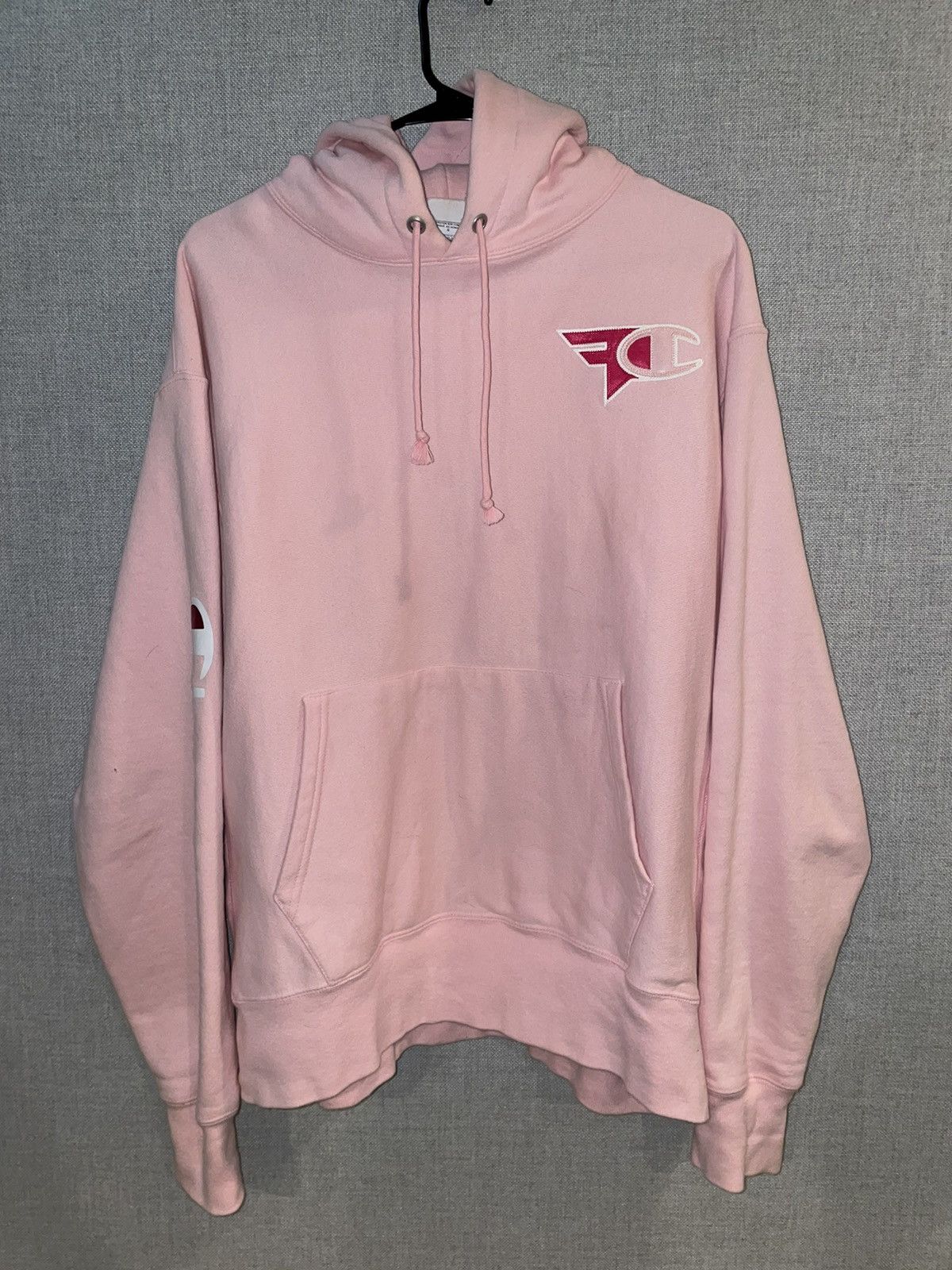 Champion FaZe Clan Champion Pink BCA Hoodie Size Large EXTREMELY RARE ...