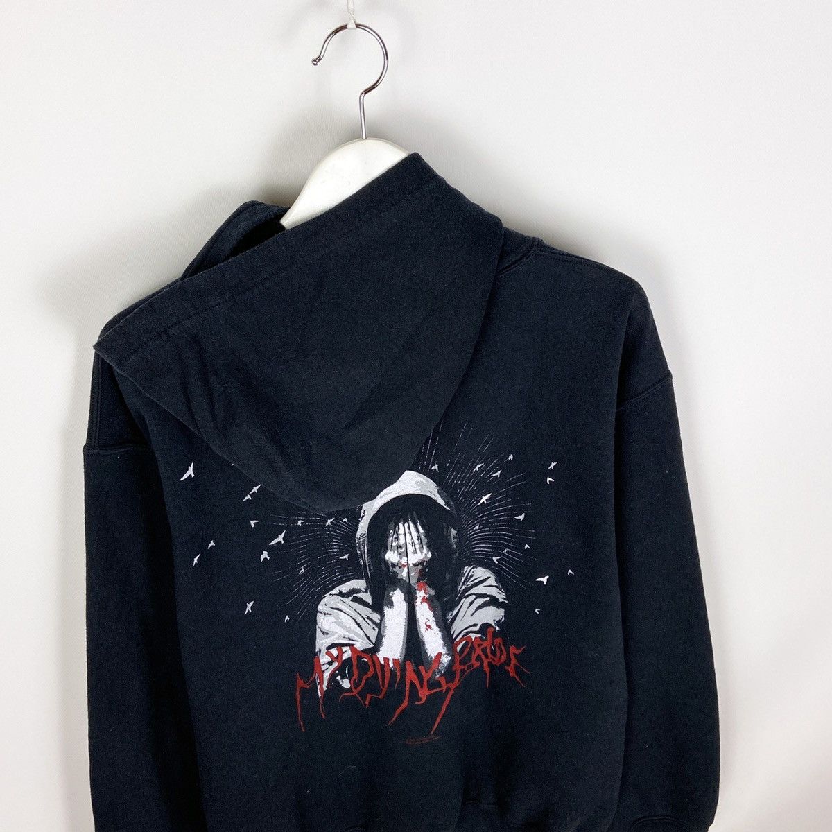 Band Tees Vintage 00s My Dying Bride funeral hoodie y2k metal rock og Size US M / EU 48-50 / 2 - 3 Thumbnail