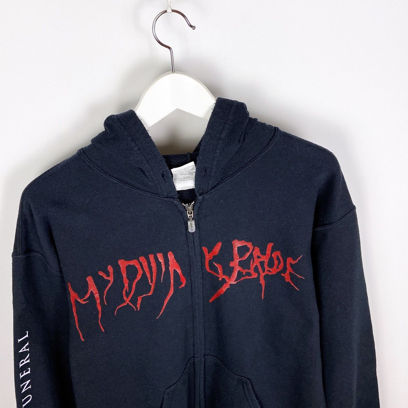 Band Tees Vintage 00s My Dying Bride funeral hoodie y2k metal rock og Size US M / EU 48-50 / 2 - 4 Thumbnail