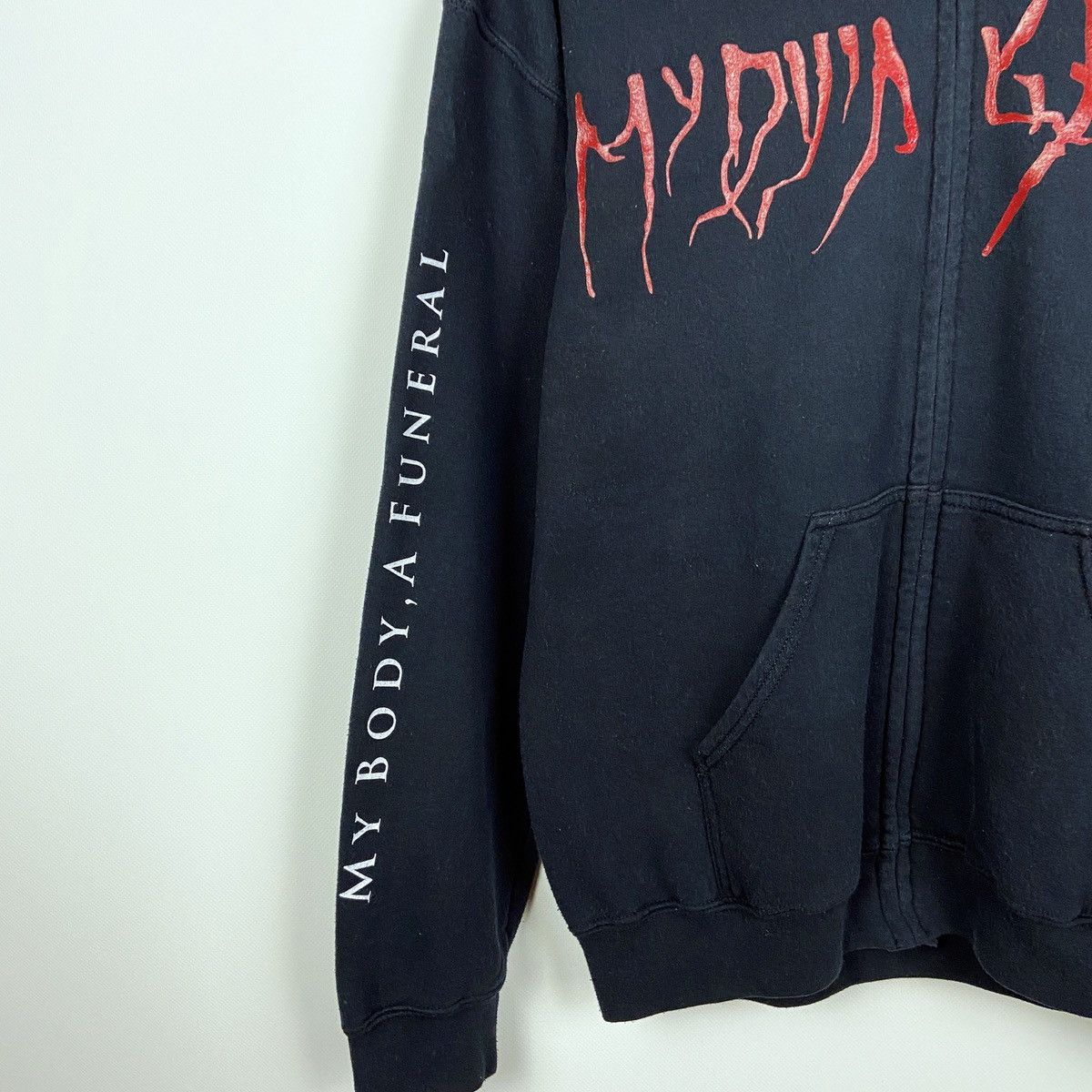 Band Tees Vintage 00s My Dying Bride funeral hoodie y2k metal rock og Size US M / EU 48-50 / 2 - 6 Thumbnail