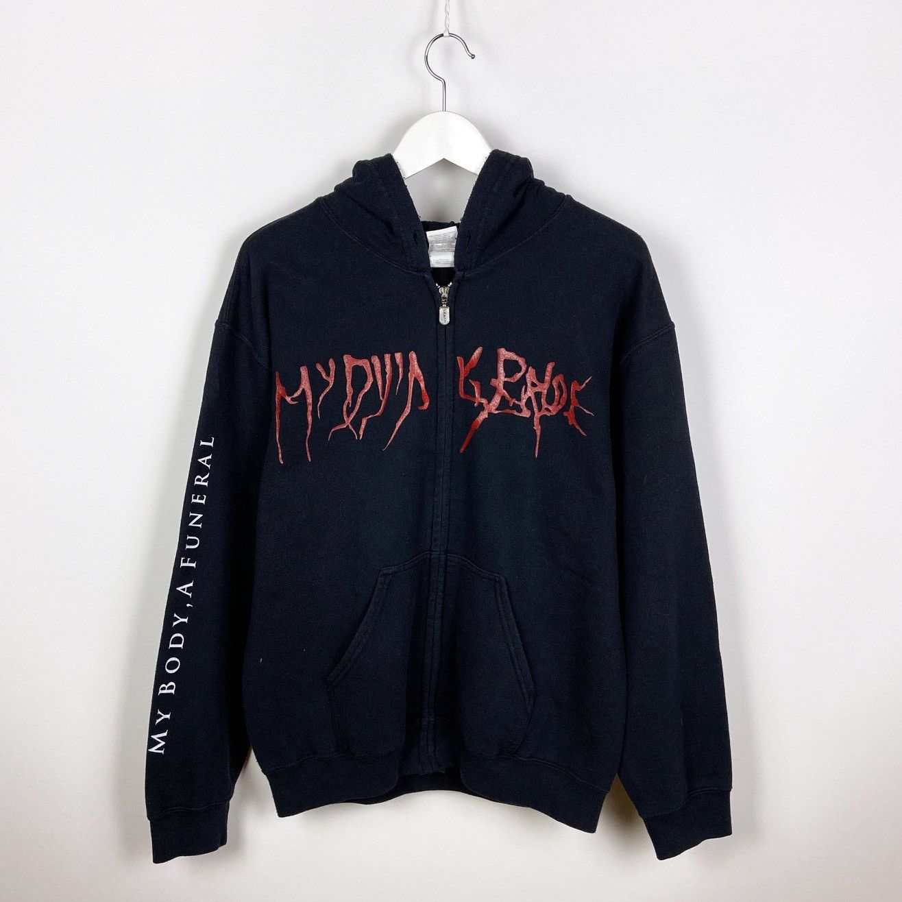 Band Tees Vintage 00s My Dying Bride funeral hoodie y2k metal rock og Size US M / EU 48-50 / 2 - 2 Thumbnail