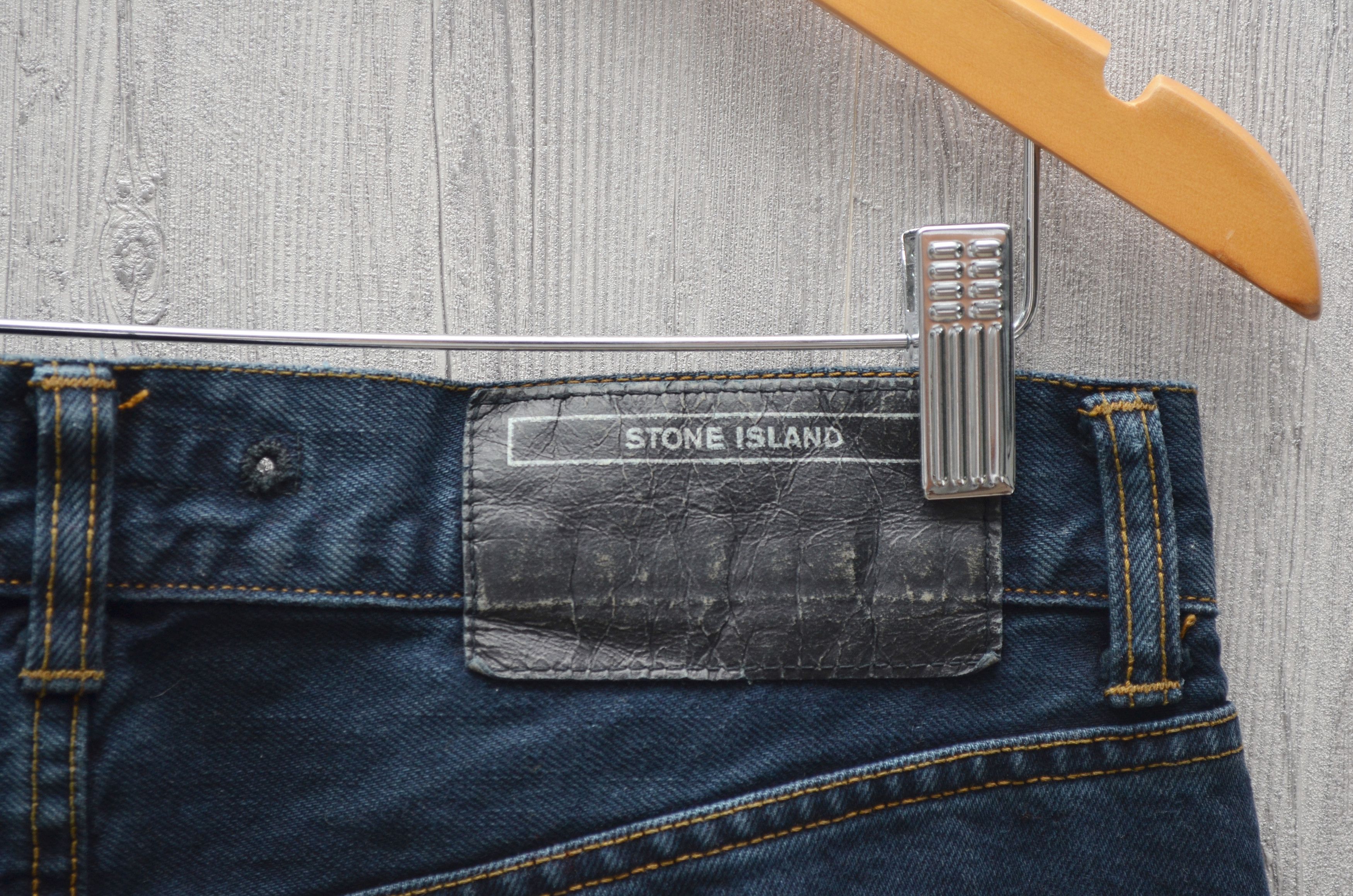 Stone Island × Vintage RARE 🔥 Stone Island Denim Navy Jeans Logo 31 Size US 31 - 10 Thumbnail