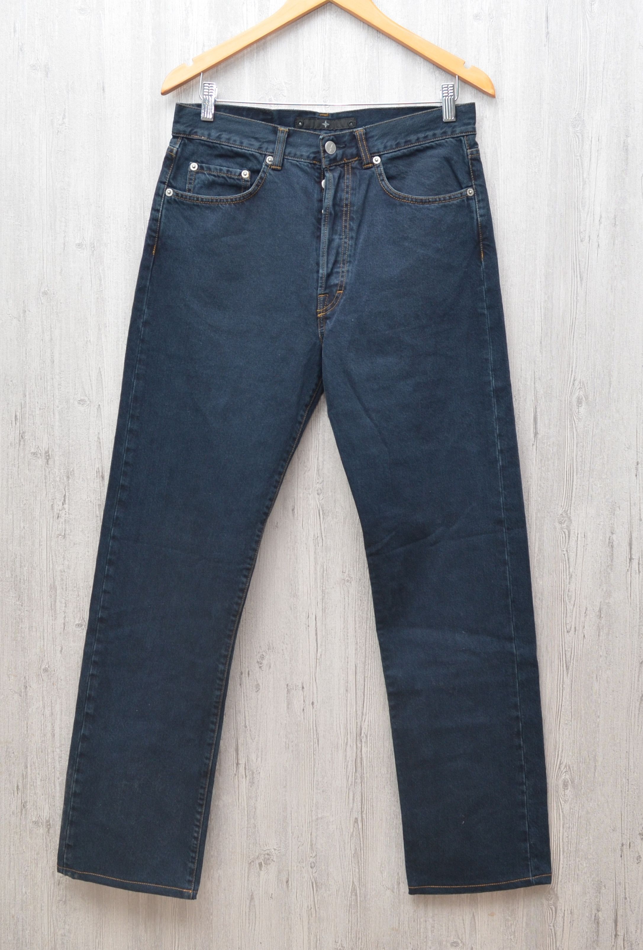 Stone Island × Vintage RARE 🔥 Stone Island Denim Navy Jeans Logo 31 Size US 31 - 2 Thumbnail