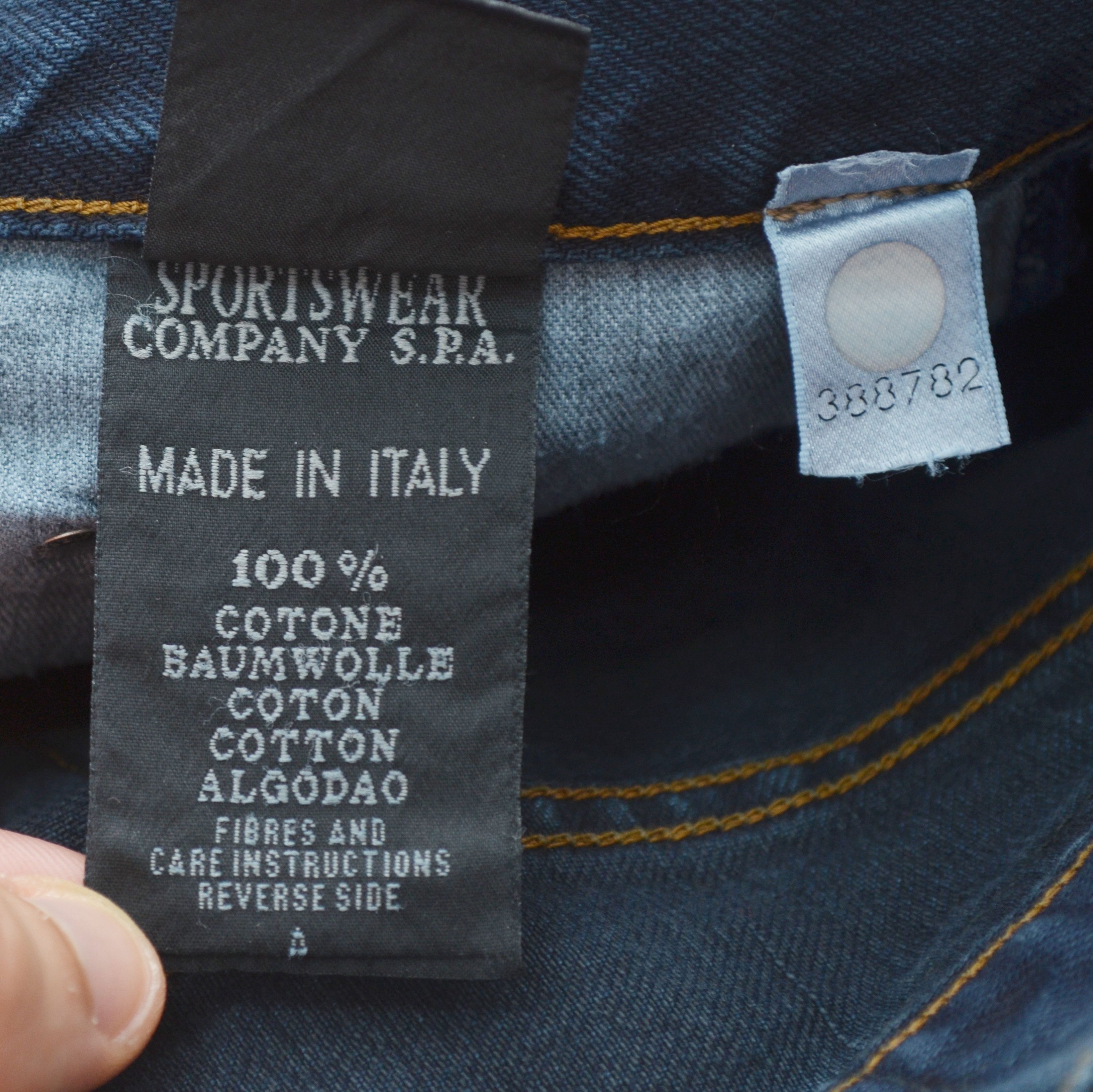 Stone Island × Vintage RARE 🔥 Stone Island Denim Navy Jeans Logo 31 Size US 31 - 14 Thumbnail