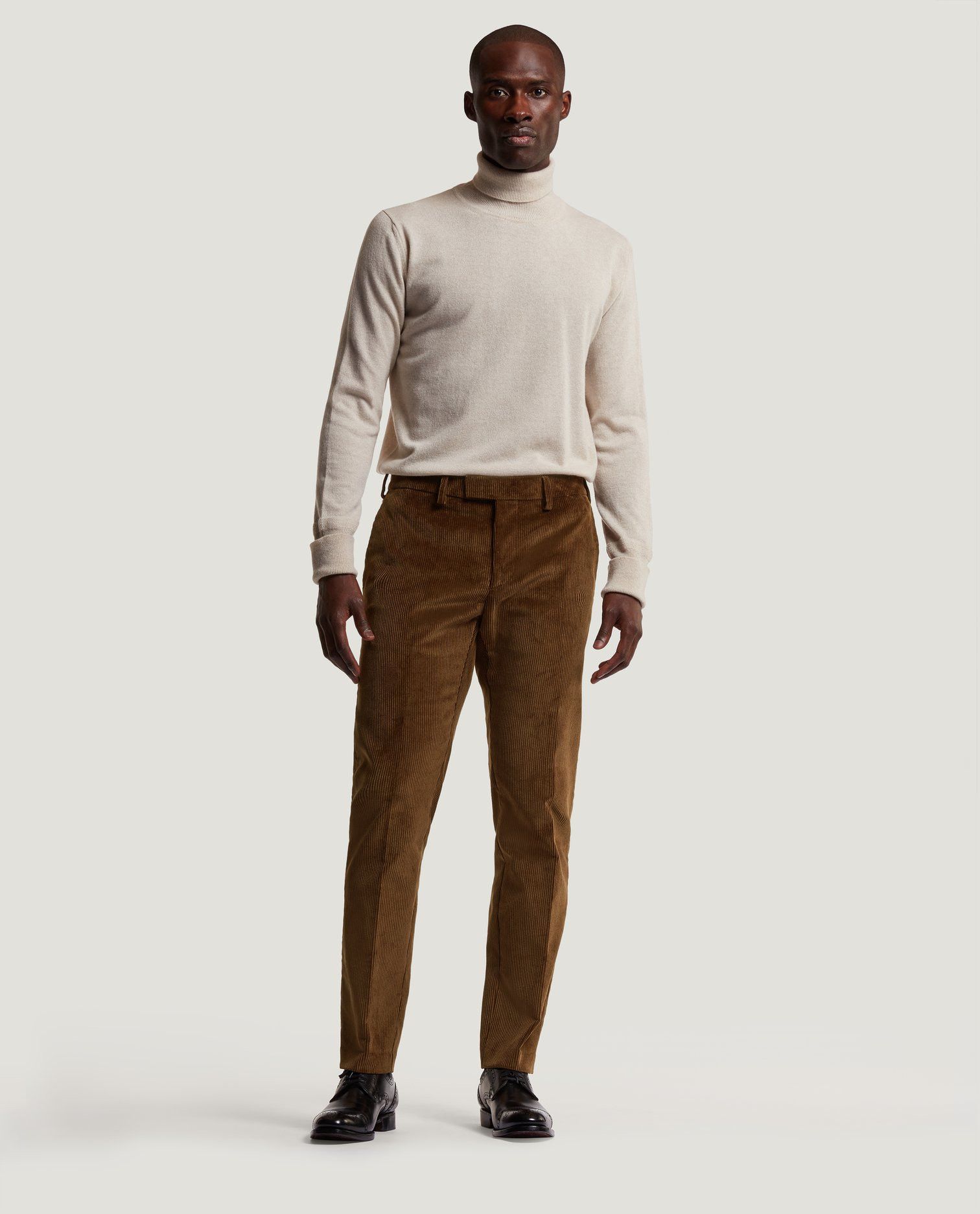Designer Salle Privee GEHRY Chino | Corduroy | Brown Size US 30 / EU 46 - 1 Thumbnail