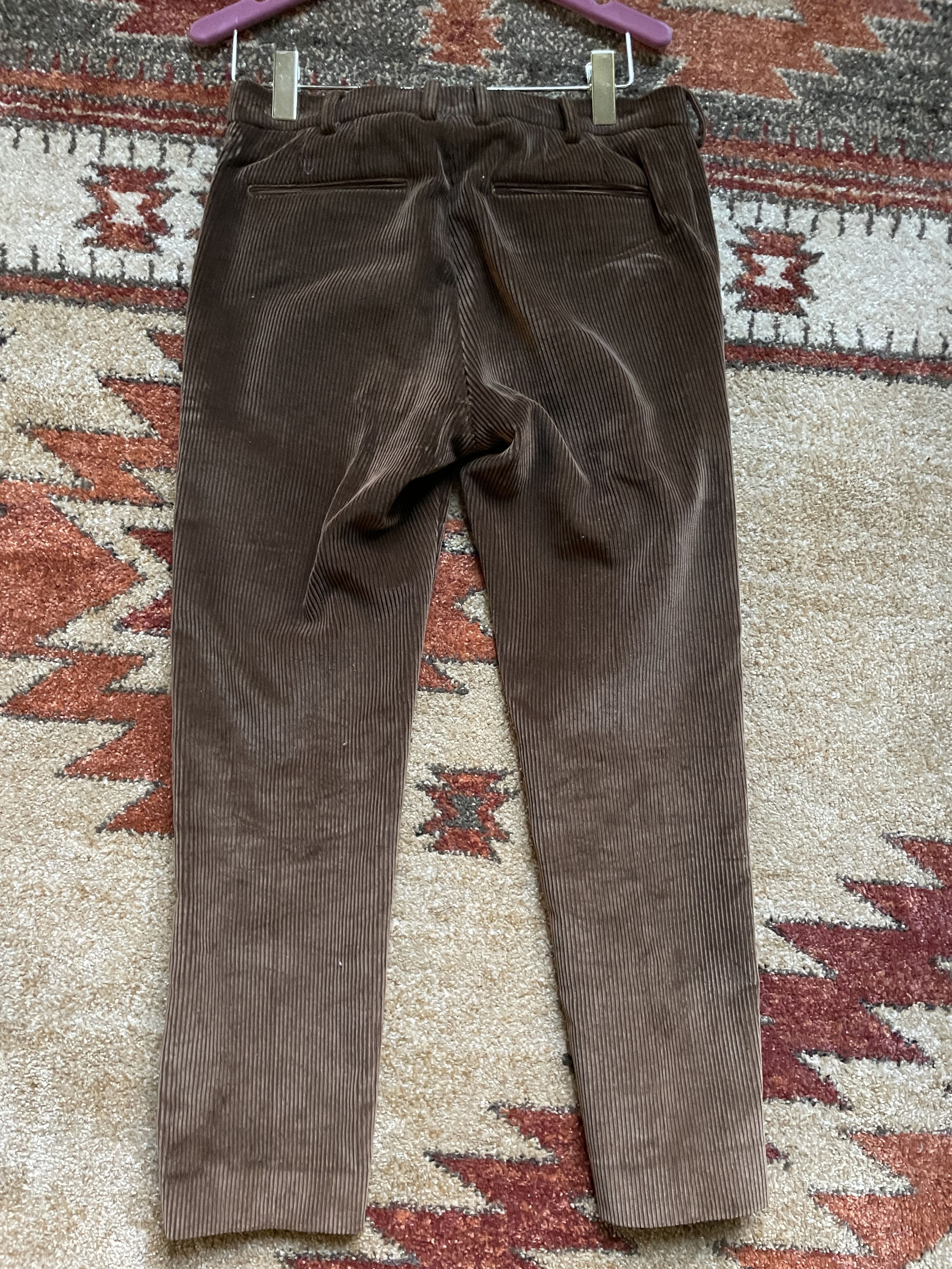 Designer Salle Privee GEHRY Chino | Corduroy | Brown Size US 30 / EU 46 - 3 Thumbnail