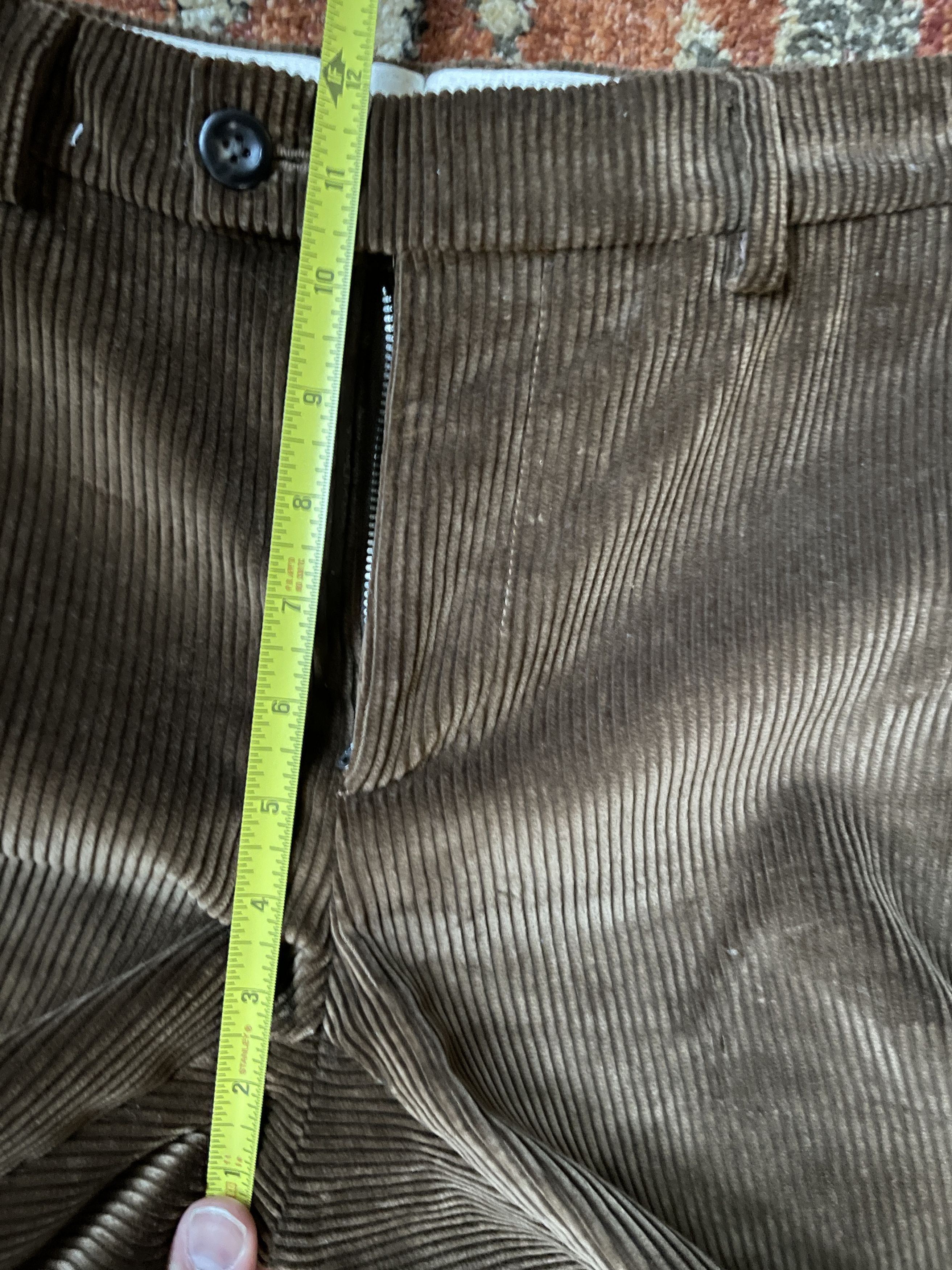 Designer Salle Privee GEHRY Chino | Corduroy | Brown Size US 30 / EU 46 - 5 Thumbnail