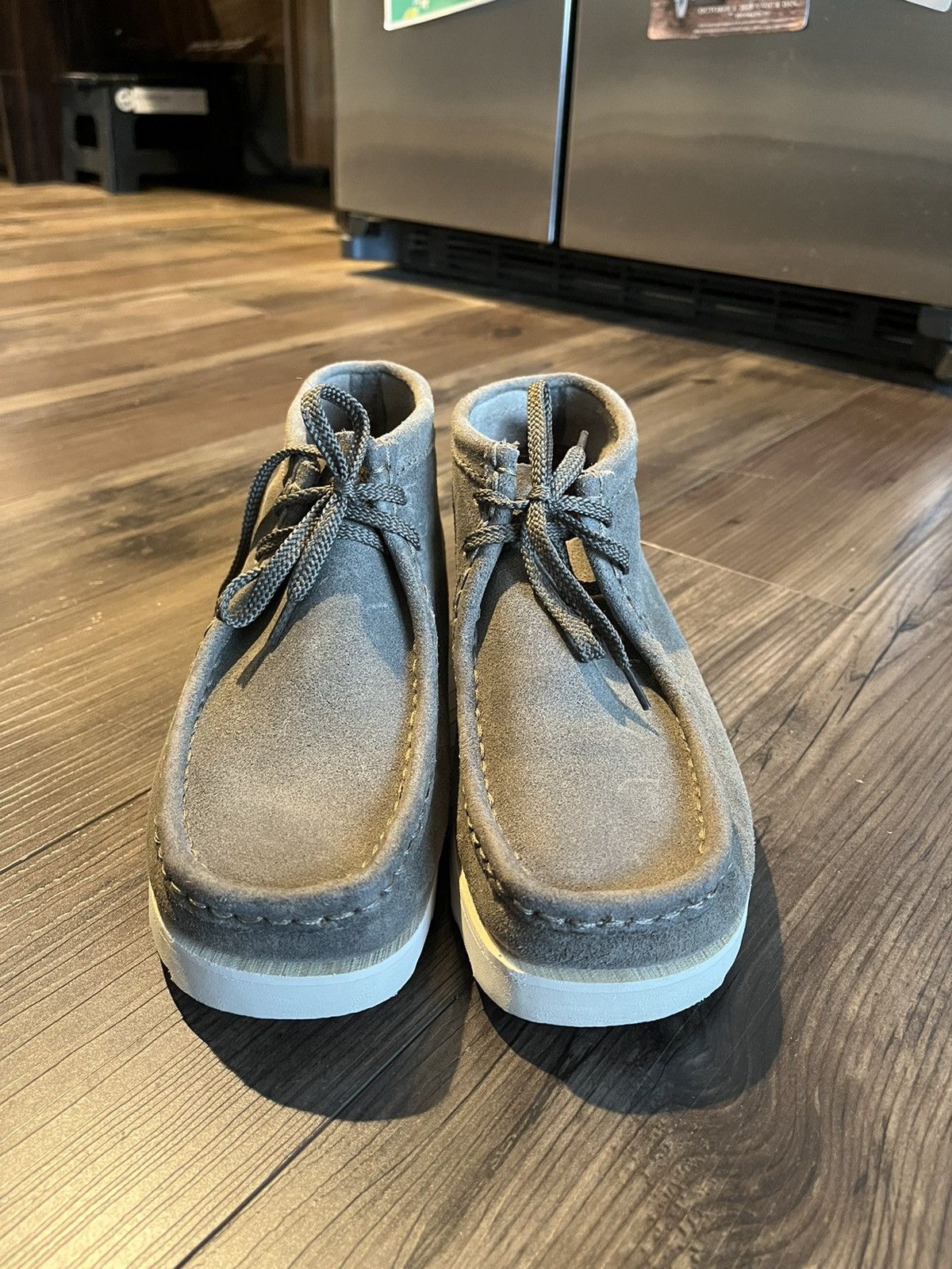 Clarks × Vibram Clarks Originals Wallabee Boot with Custom Vibram Sole ...