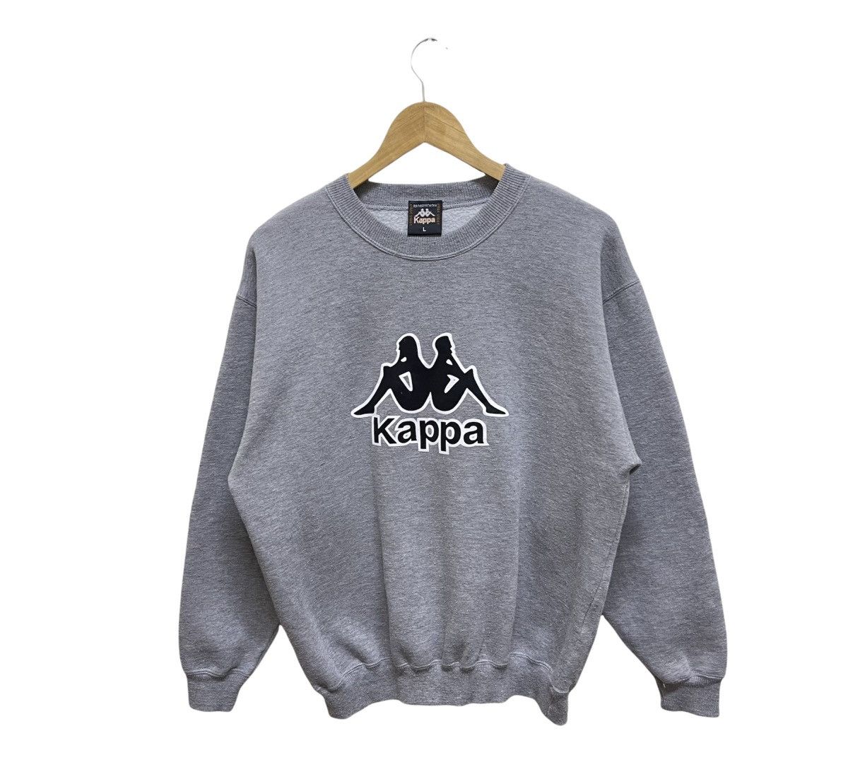 Vintage 90s kappa sweatshirt very big logo extremely rare