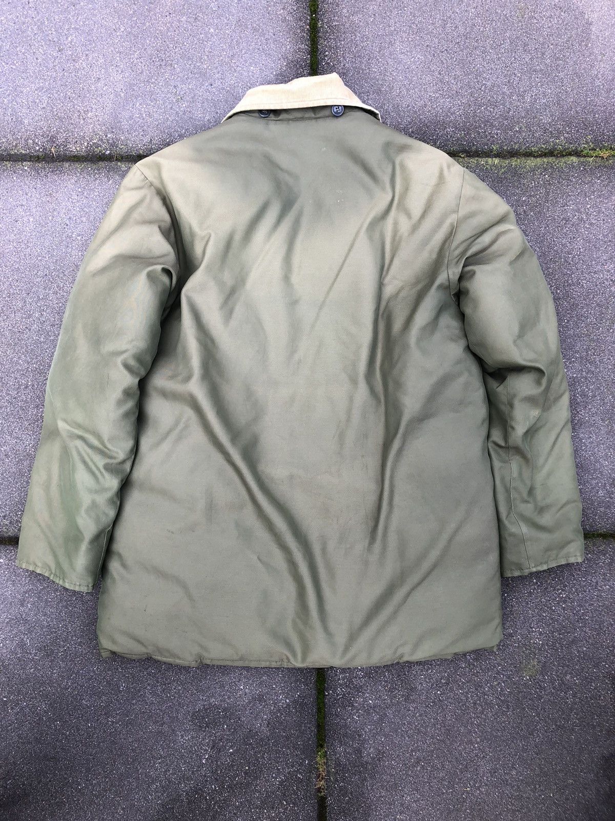 Vintage Helmut quilted down puffer parka canadian military faded Size US L / EU 52-54 / 3 - 4 Thumbnail