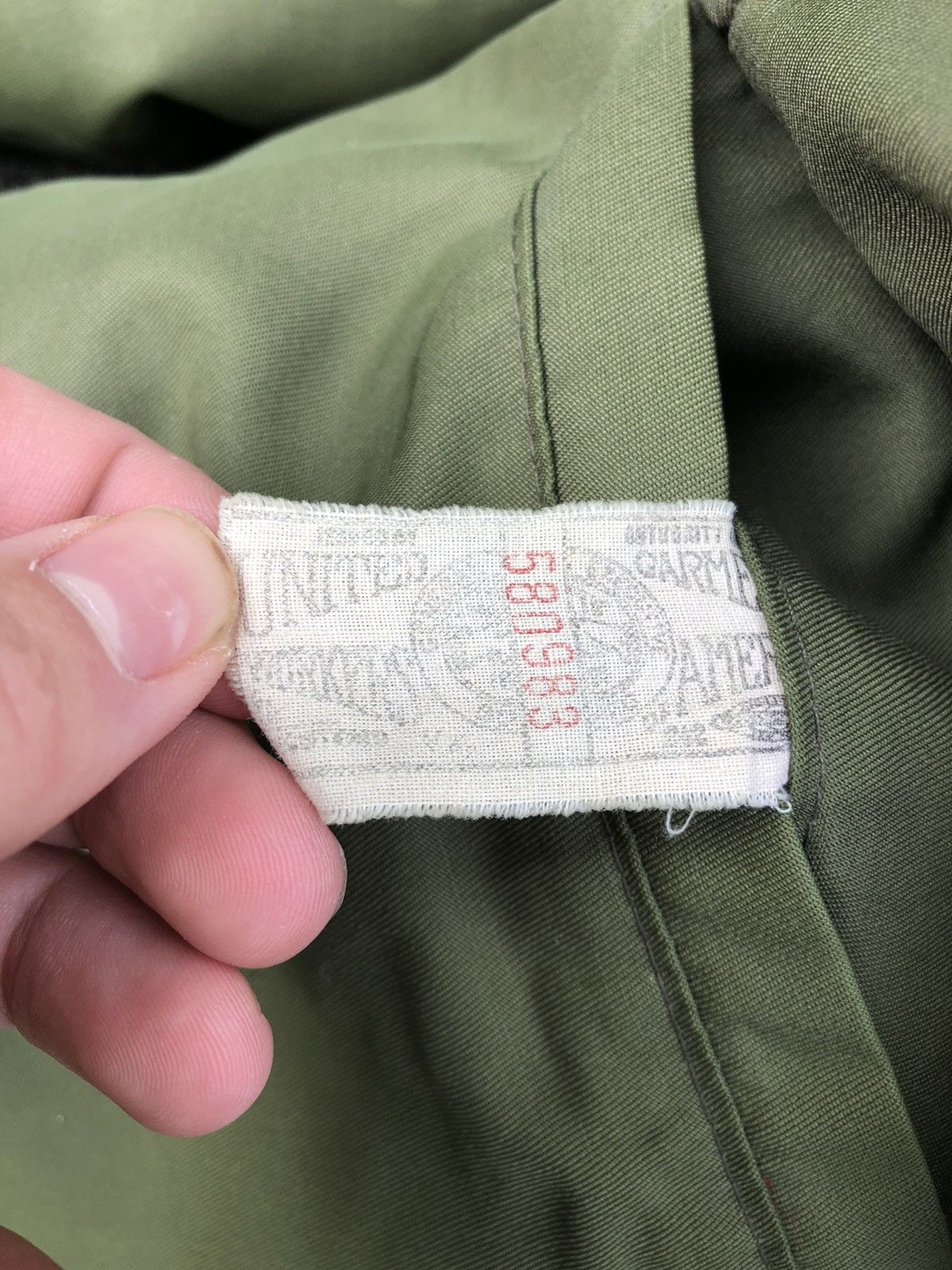 Vintage Helmut quilted down puffer parka canadian military faded Size US L / EU 52-54 / 3 - 6 Thumbnail