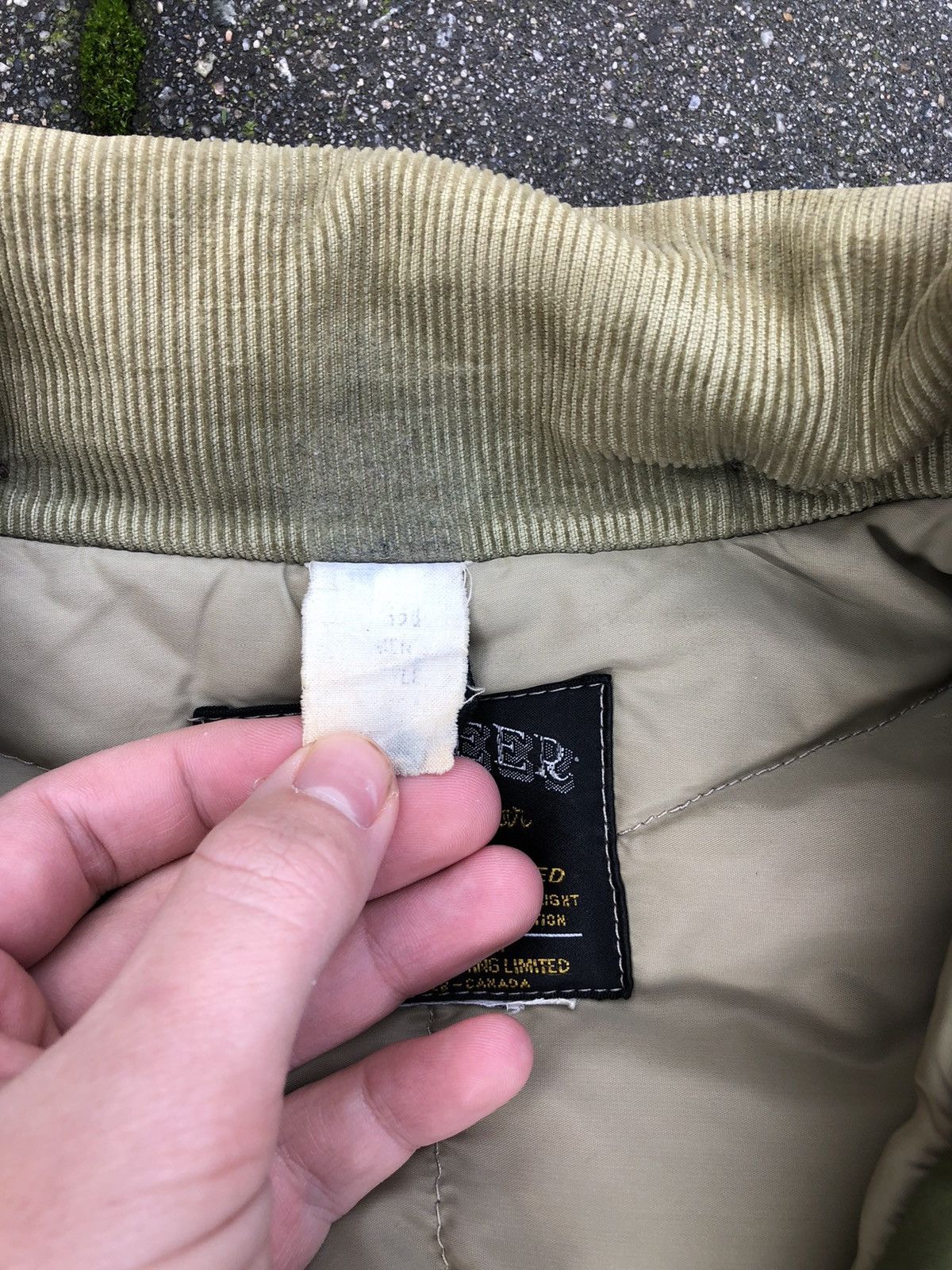 Vintage Helmut quilted down puffer parka canadian military faded Size US L / EU 52-54 / 3 - 8 Thumbnail