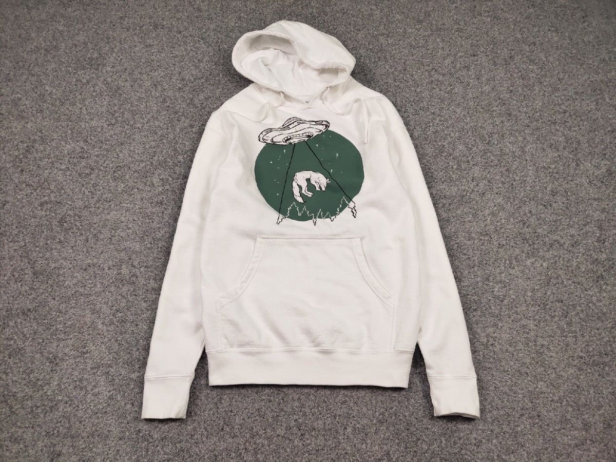 Independent Truck Co. Vintage Happiest Fox Juniperfoxx Independent White Hoodie Size US L / EU 52-54 / 3 - 2 Thumbnail
