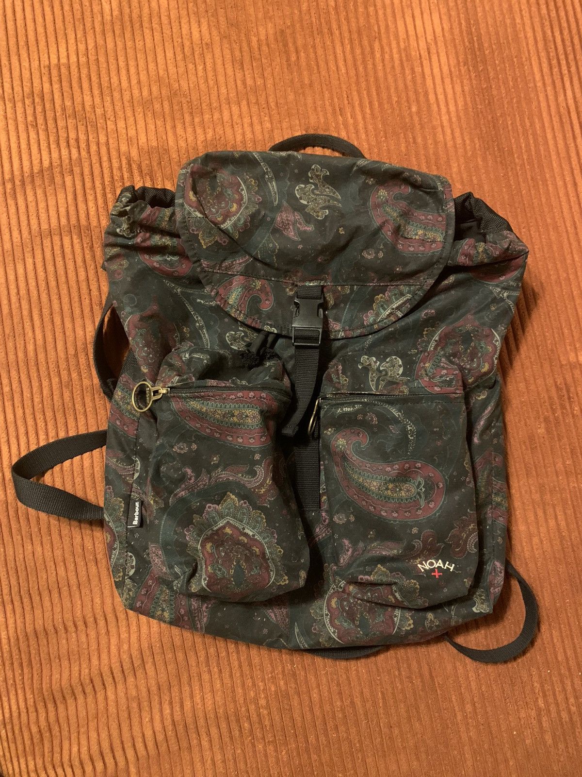 Barbour × Noah *LAST DROP* Noah x Barbour Paisley Backpack | Grailed