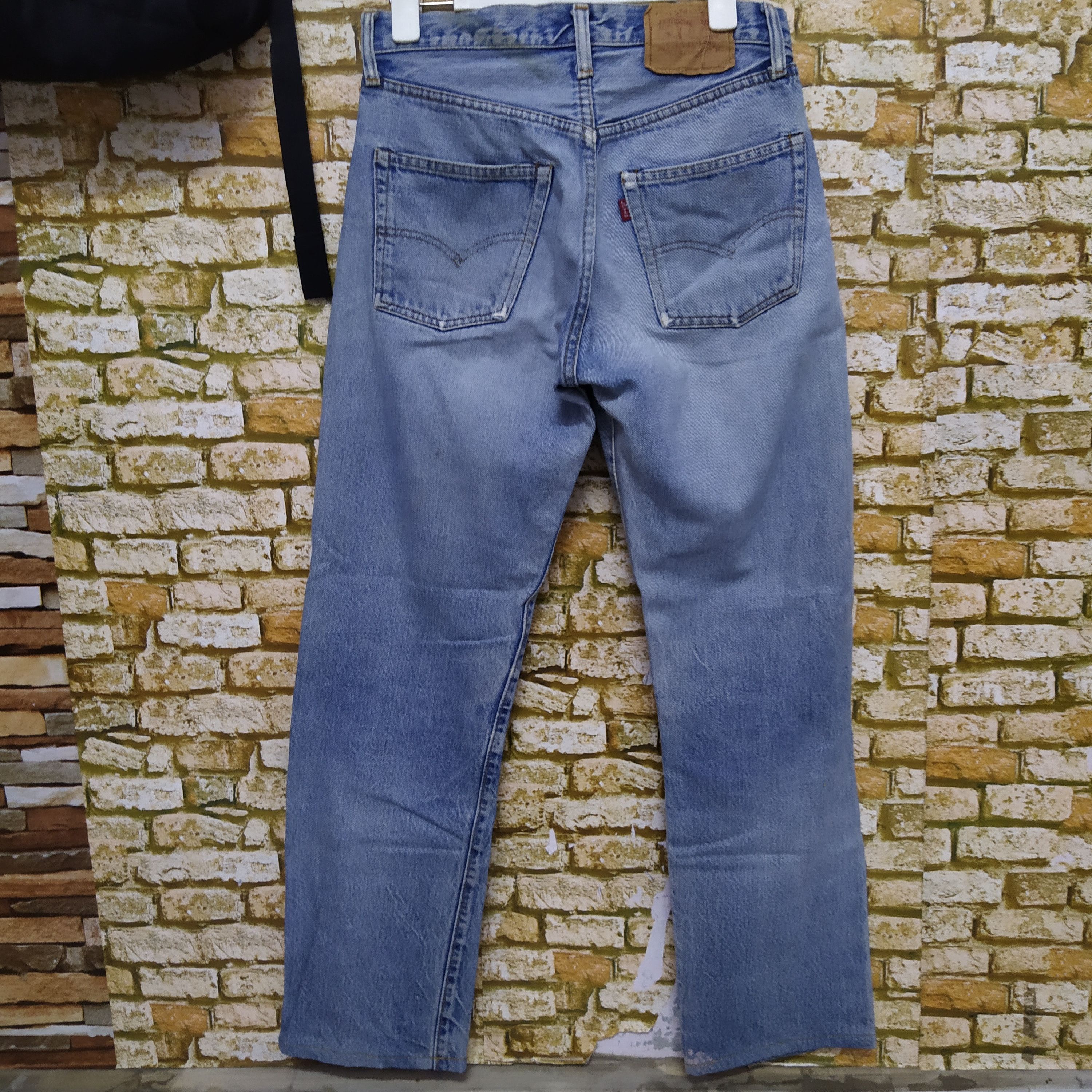 Levi's 80s LEVIS 501 SELVEDGE #6 DISTRESSED DENIM COBAIN (D458) Size US 28 / EU 44 - 6 Thumbnail