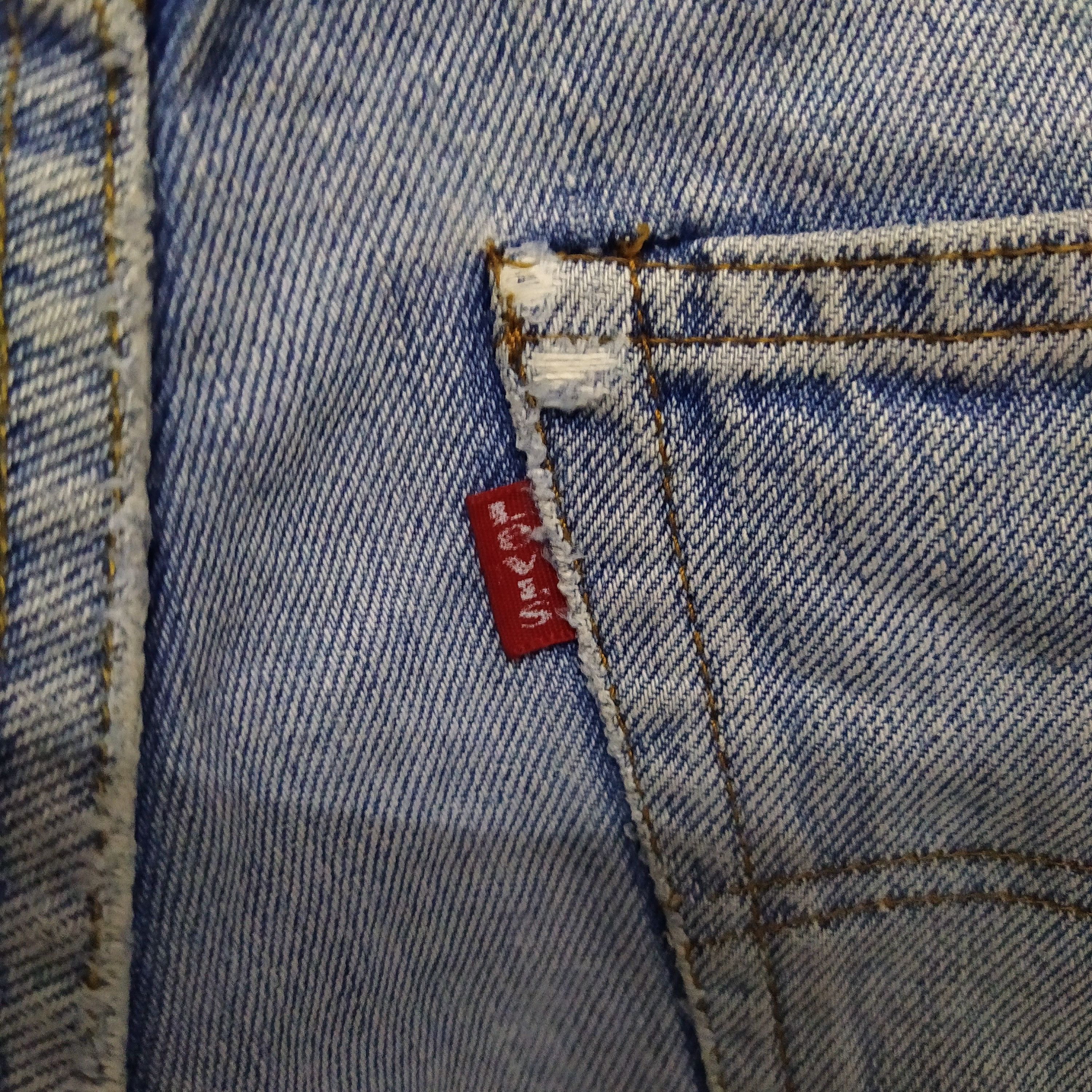 Levi's 80s LEVIS 501 SELVEDGE #6 DISTRESSED DENIM COBAIN (D458) Size US 28 / EU 44 - 7 Thumbnail