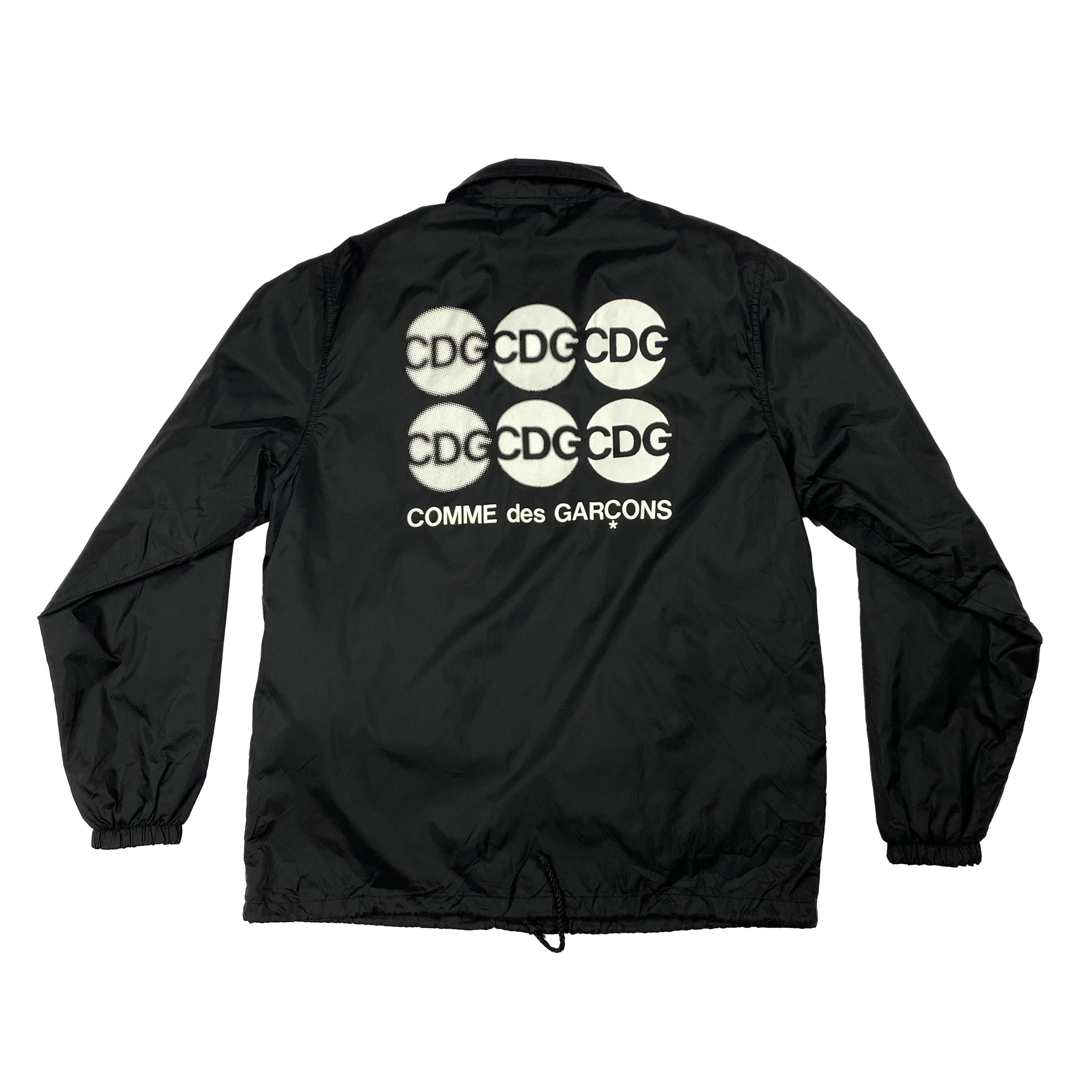 Comme des Garcons Homme Plus Black Coach Coat Jacket CDG