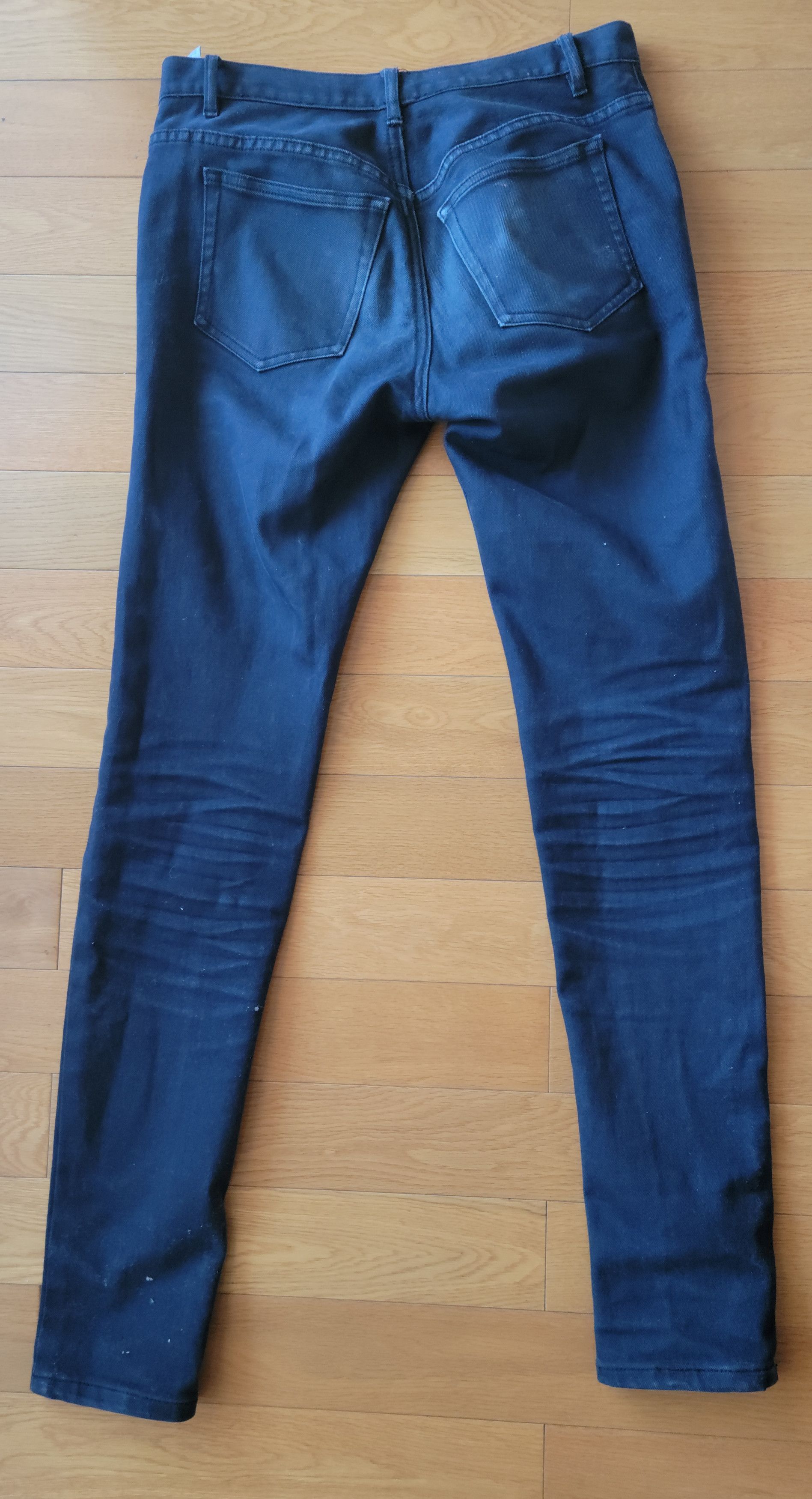 A.P.C. APC Blue/Black Denim Size US 31 - 2 Thumbnail