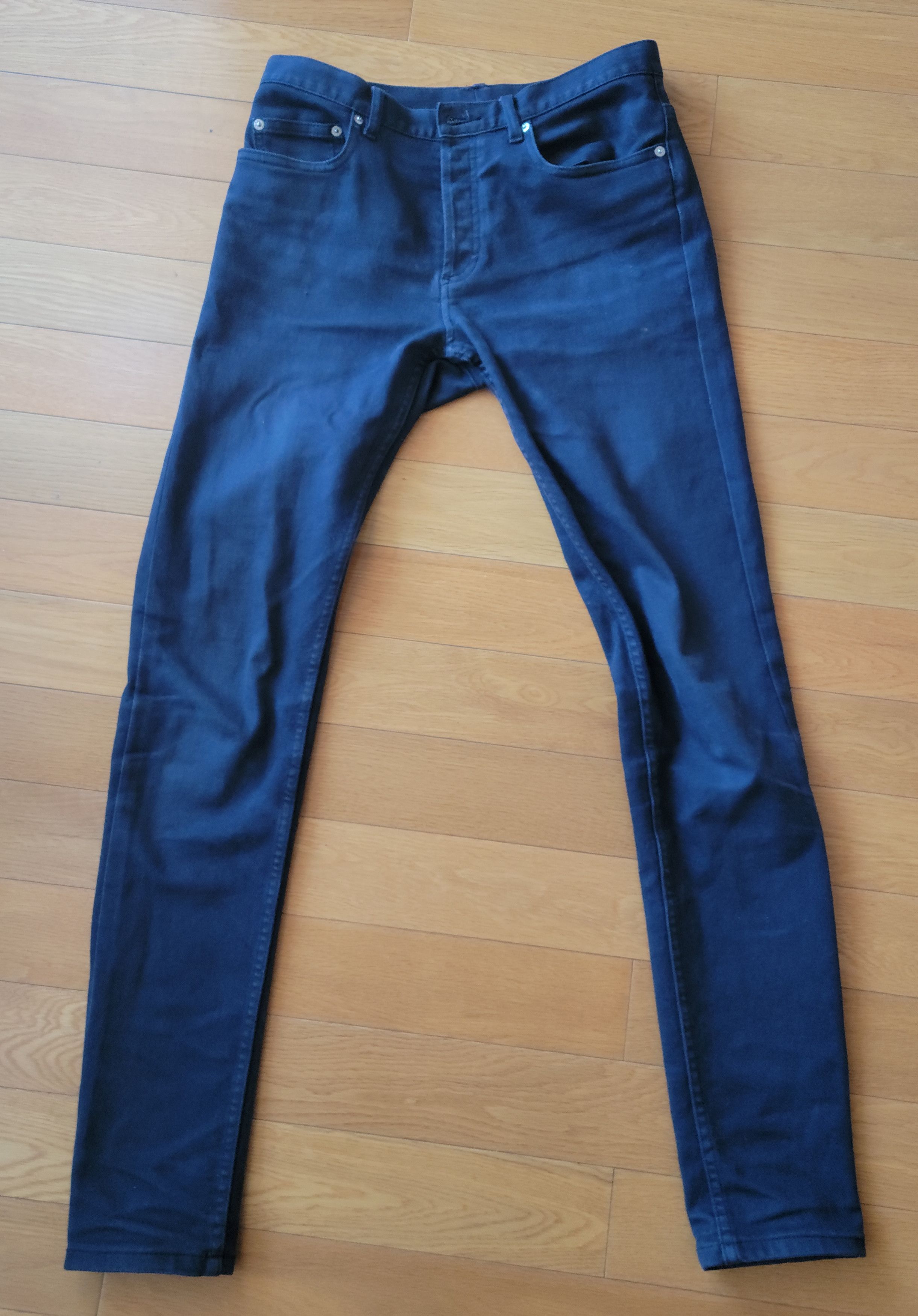 A.P.C. APC Blue/Black Denim Size US 31 - 1 Thumbnail