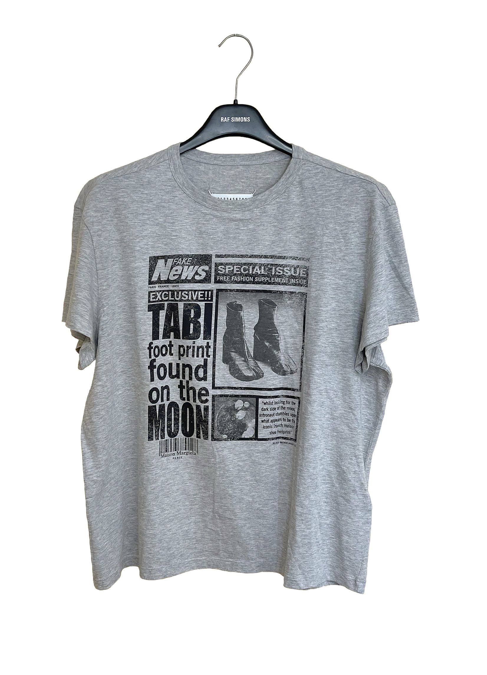 Maison Margiela New — 'Tabi Fake News' T-Shirt | Grailed