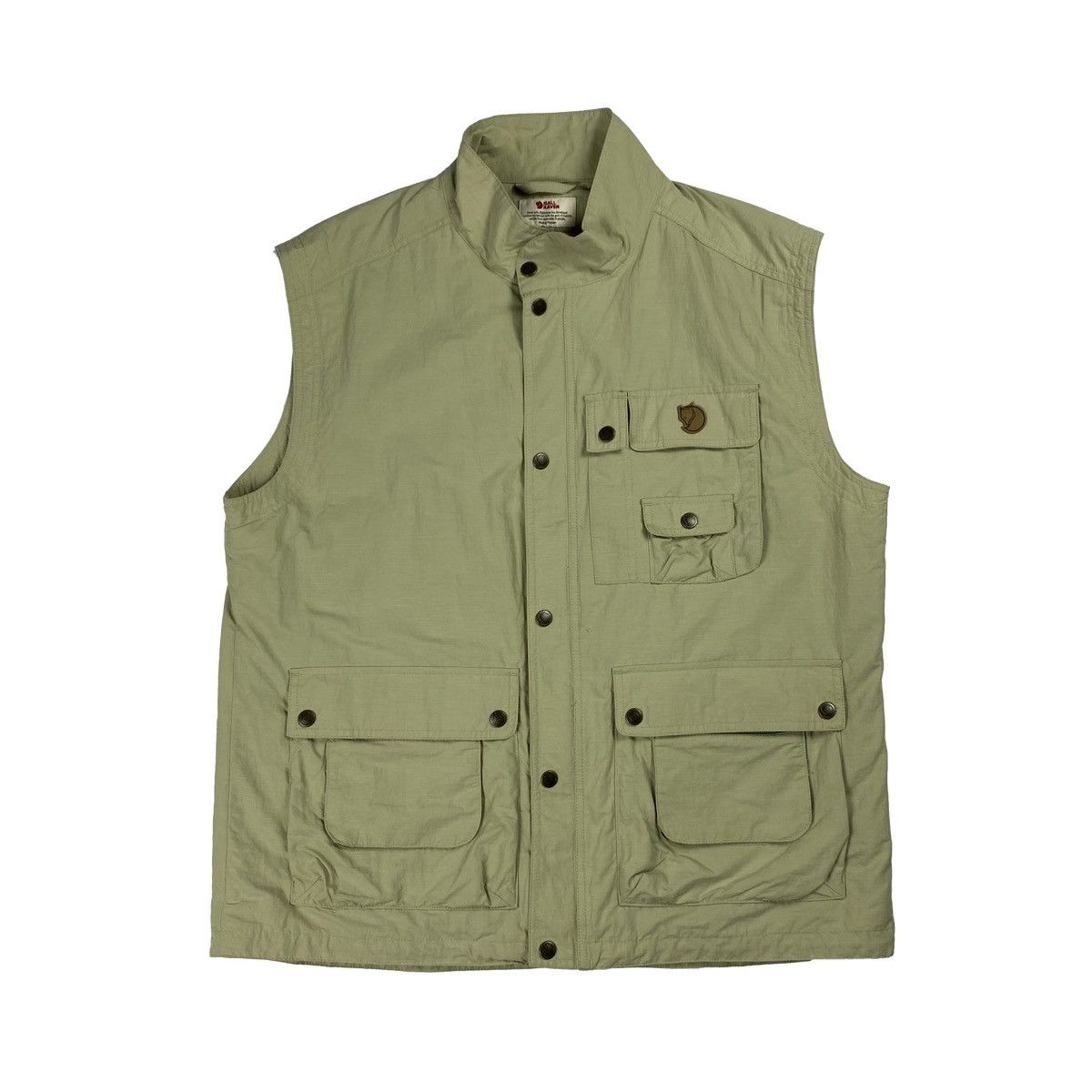 Fjallraven Multi Pocket Wild Tech Vest Jacket Size XL