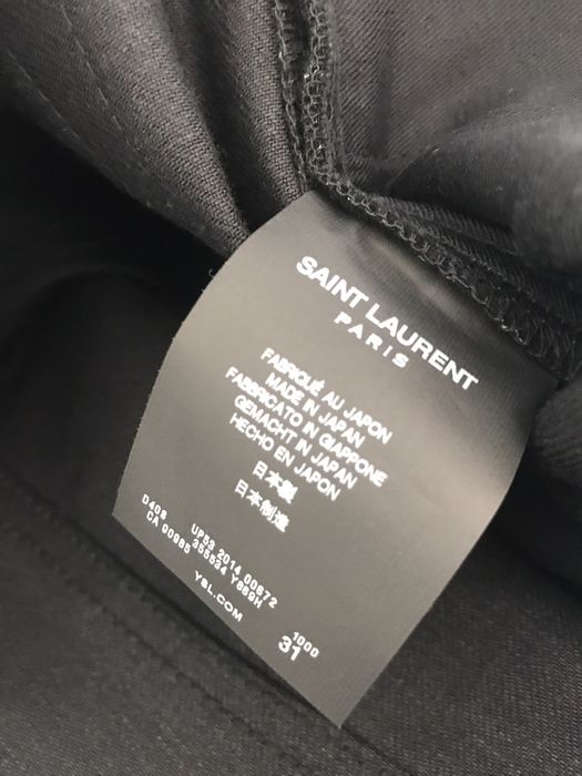 Saint Laurent Paris Denim Jeans Size US 31 - 10 Preview