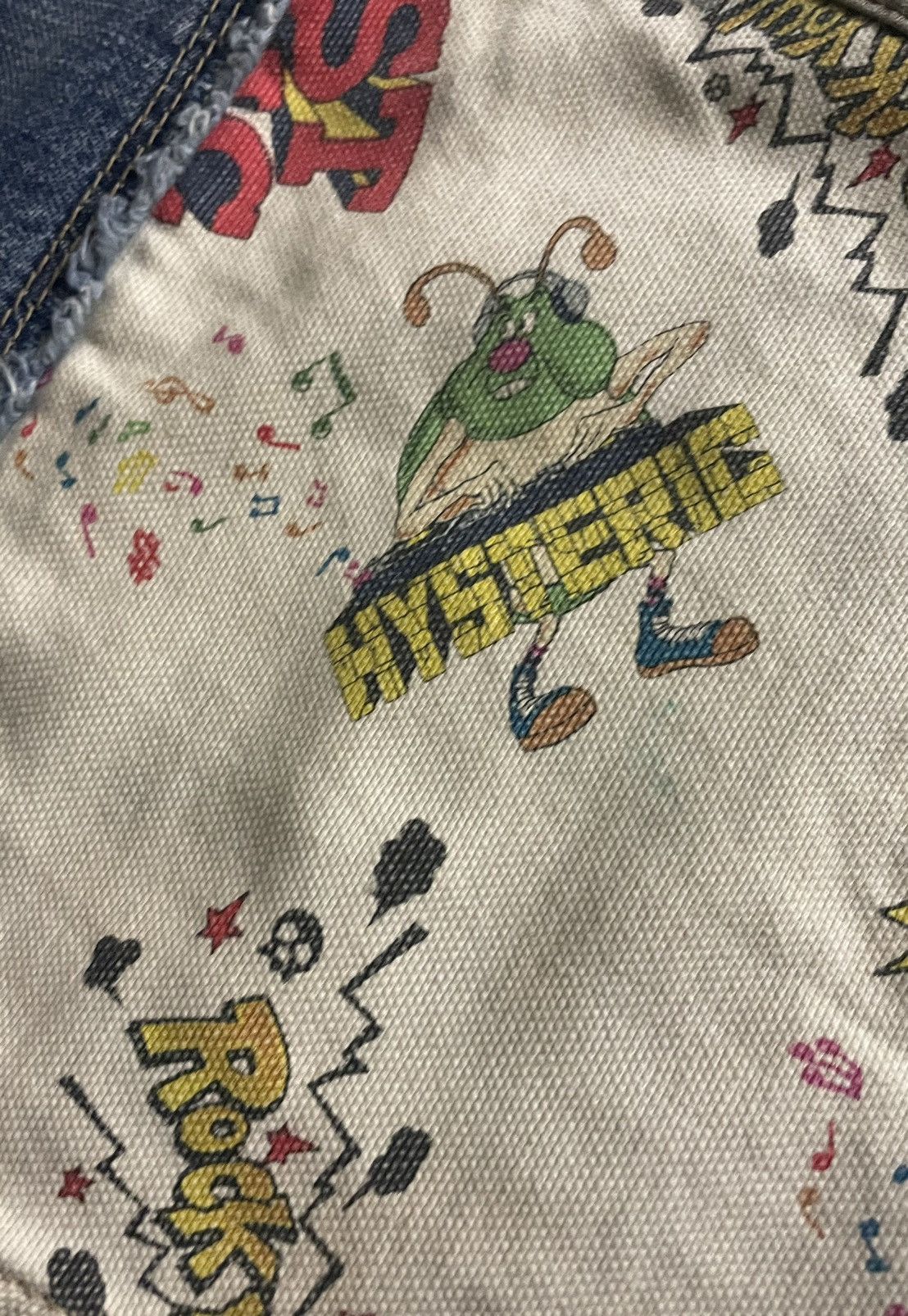Hysteric Glamour Hysteric Bug design hybrid denim cargo Size US 30 / EU 46 - 4 Thumbnail