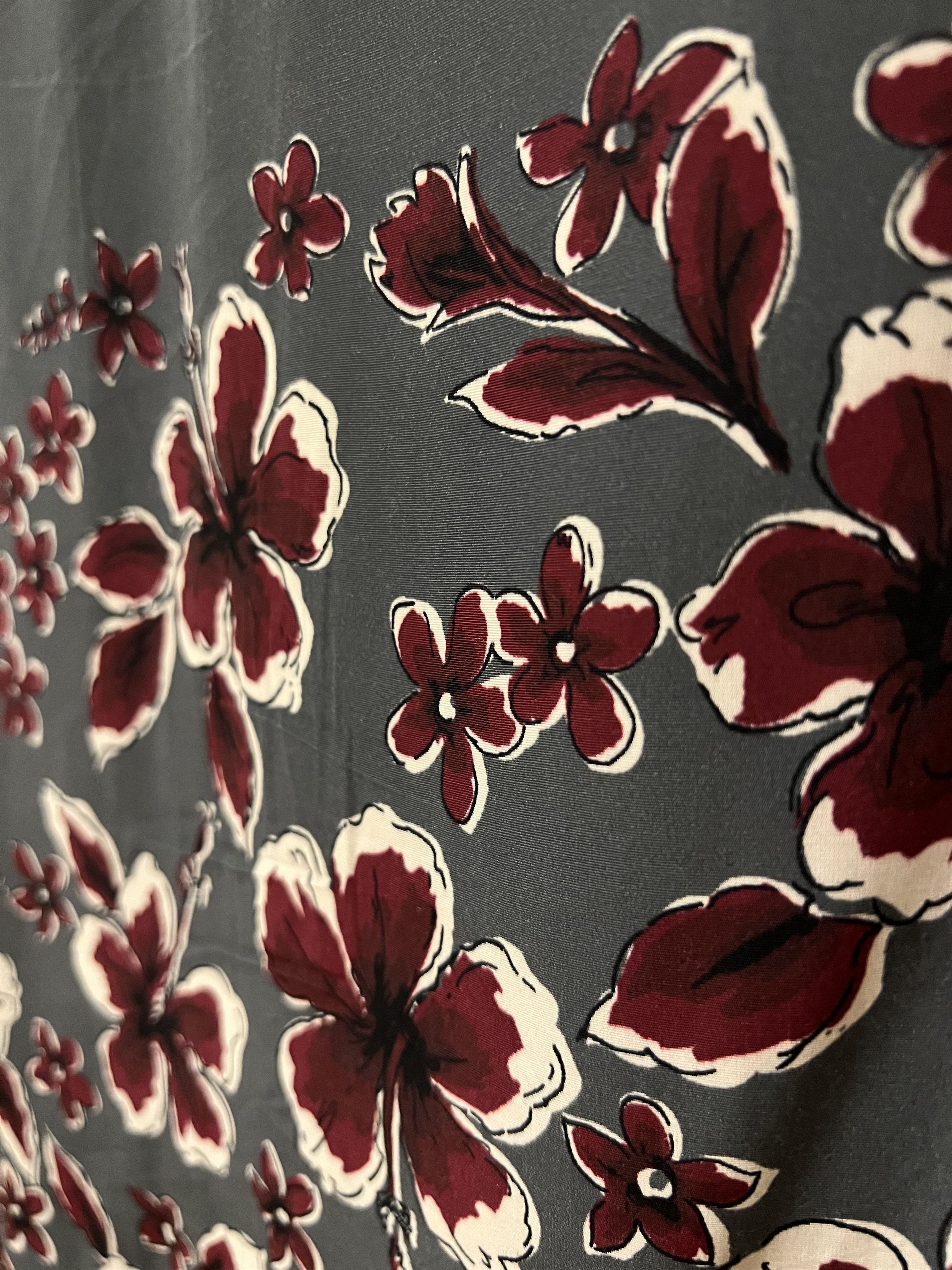 Valentino Embroidered Flowers Poem Camp Collar Shirt Size US S / EU 44-46 / 1 - 3 Thumbnail