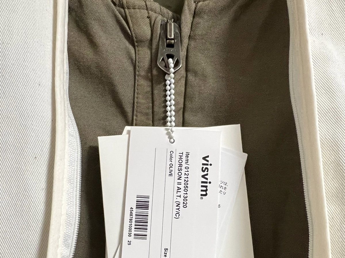 Visvim Brand New Visvim Thorson II Alt NY/C Olive Size 4