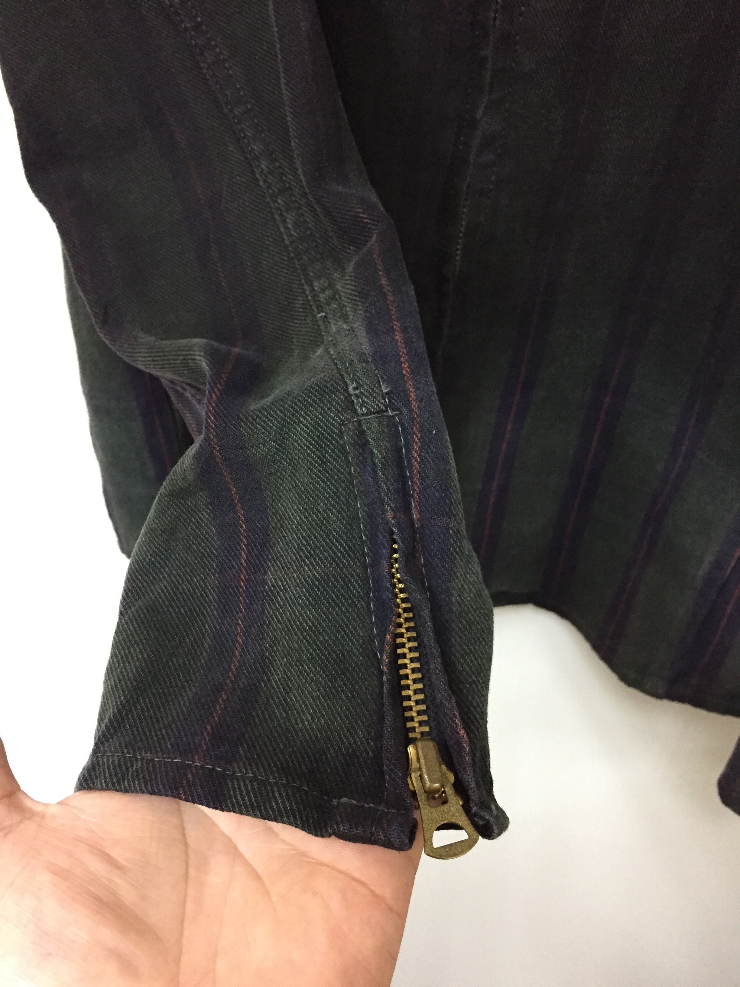Paul Smith Red Ear Blackwatch tartan plaid 2 tone denim Jacket Size US S / EU 44-46 / 1 - 8 Thumbnail