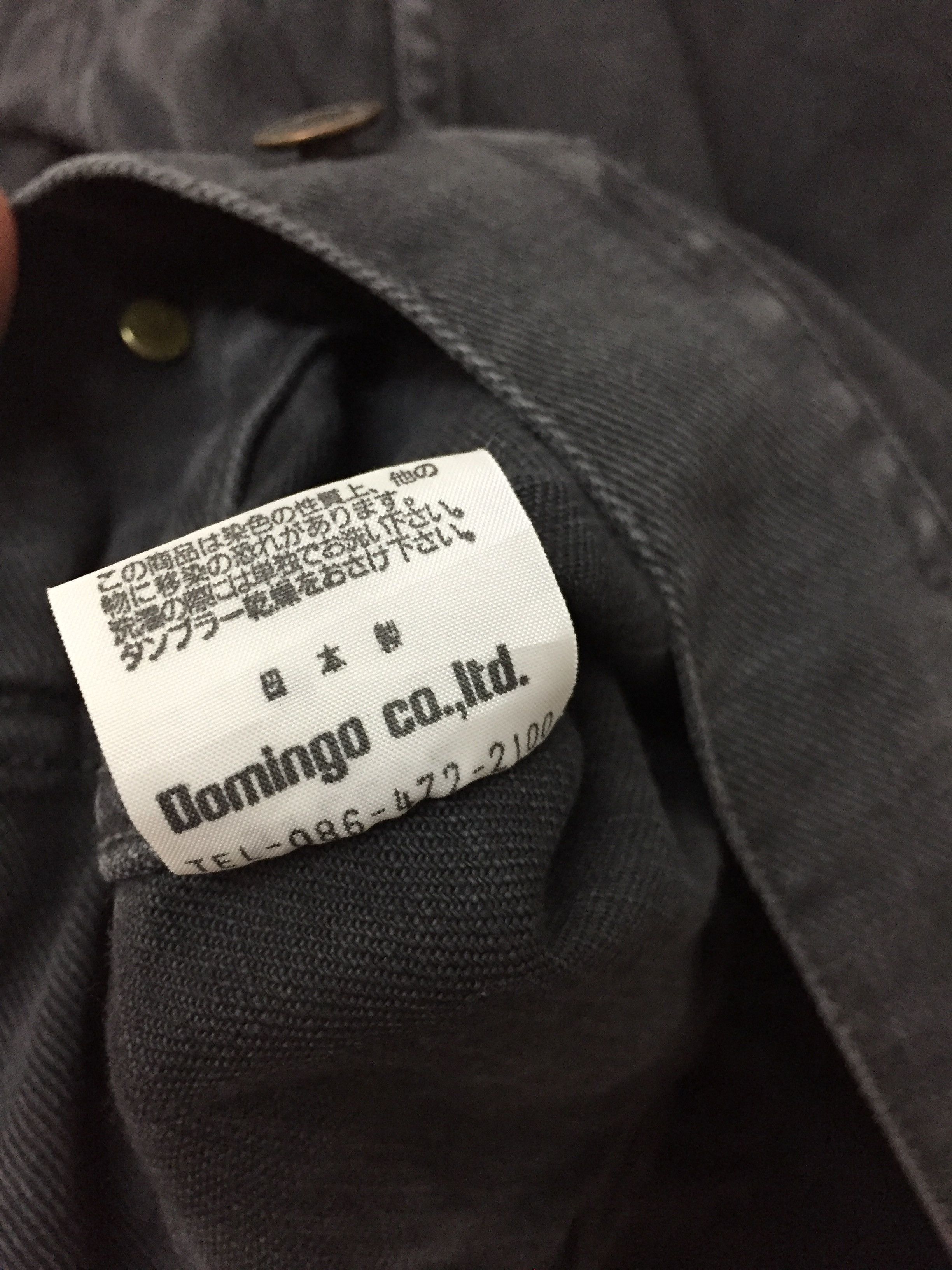 Japanese Brand × Orslow × Spellbound Faded black denim trucker jacket Made in Japan Size US XS / EU 42 / 0 - 9 Thumbnail