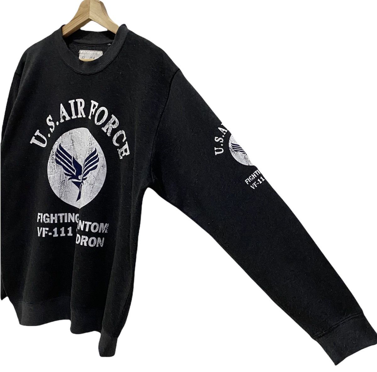 Vintage US AIR FORCE VF-111 SQUADRON LOGO SWEATSHIRT Size US M / EU 48-50 / 2 - 3 Thumbnail