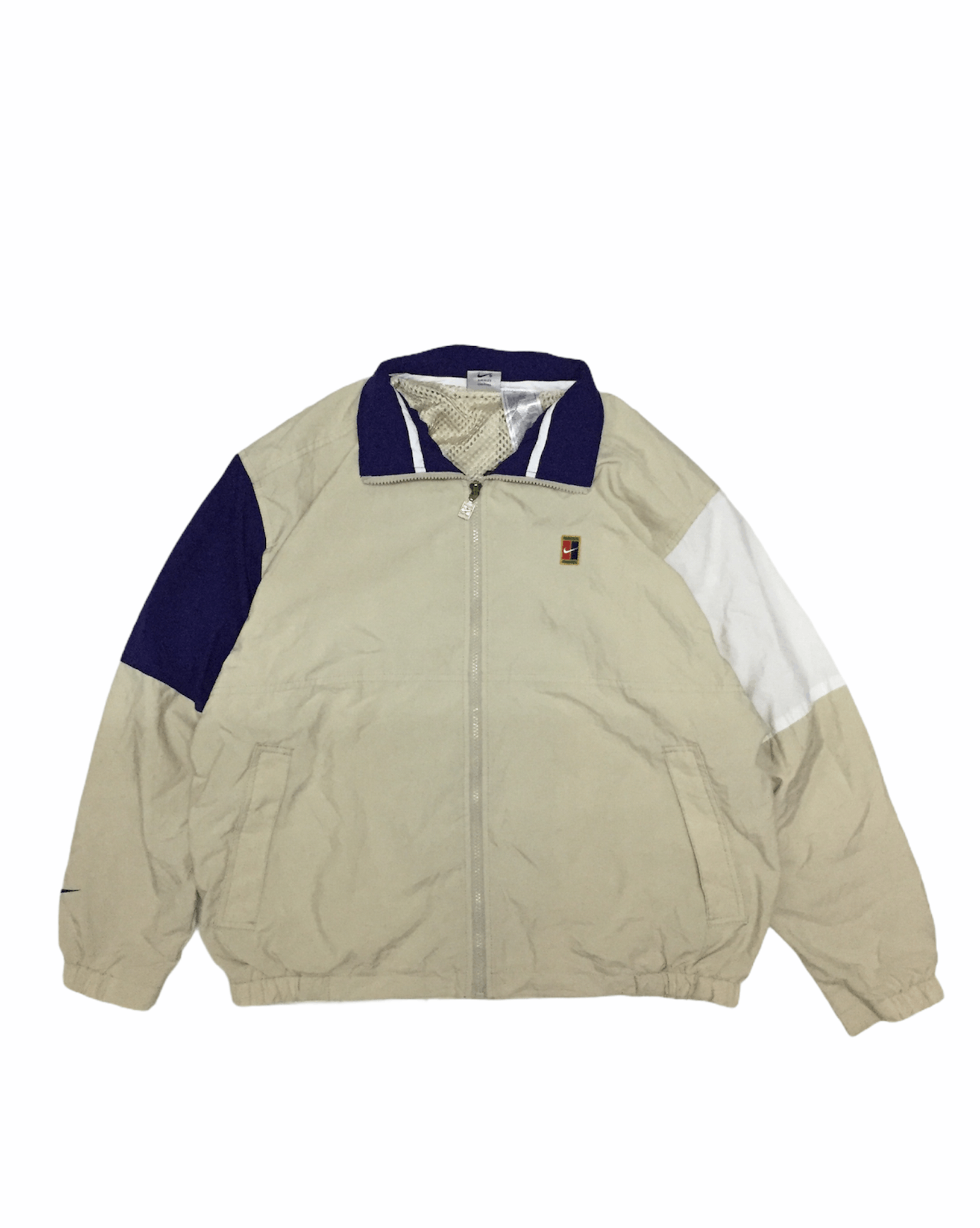 Nike 90's NIKE Agassi Block jacket challenge court Size US M / EU 48-50 / 2 - 1 Thumbnail