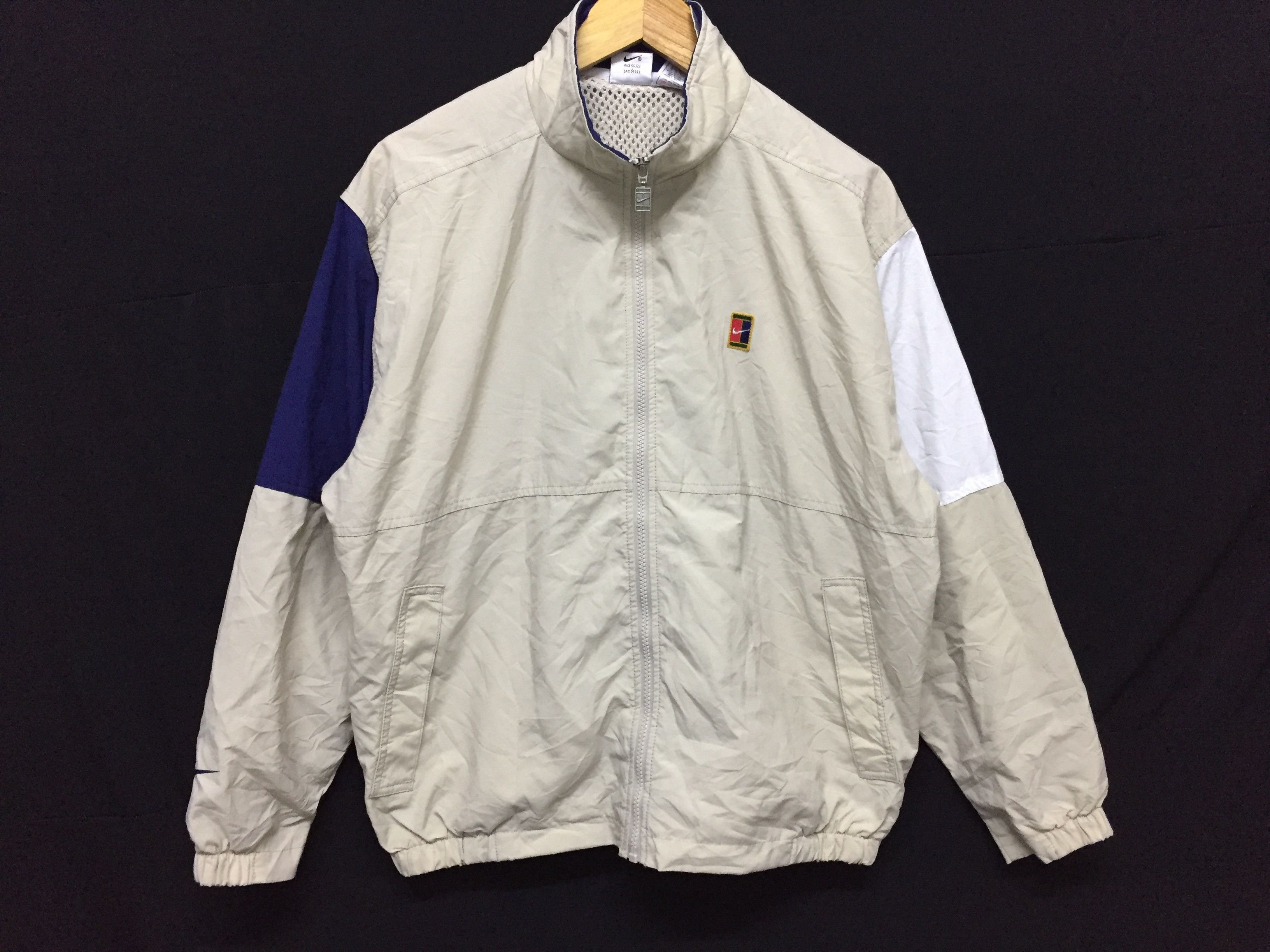 Nike 90's NIKE Agassi Block jacket challenge court Size US M / EU 48-50 / 2 - 3 Thumbnail