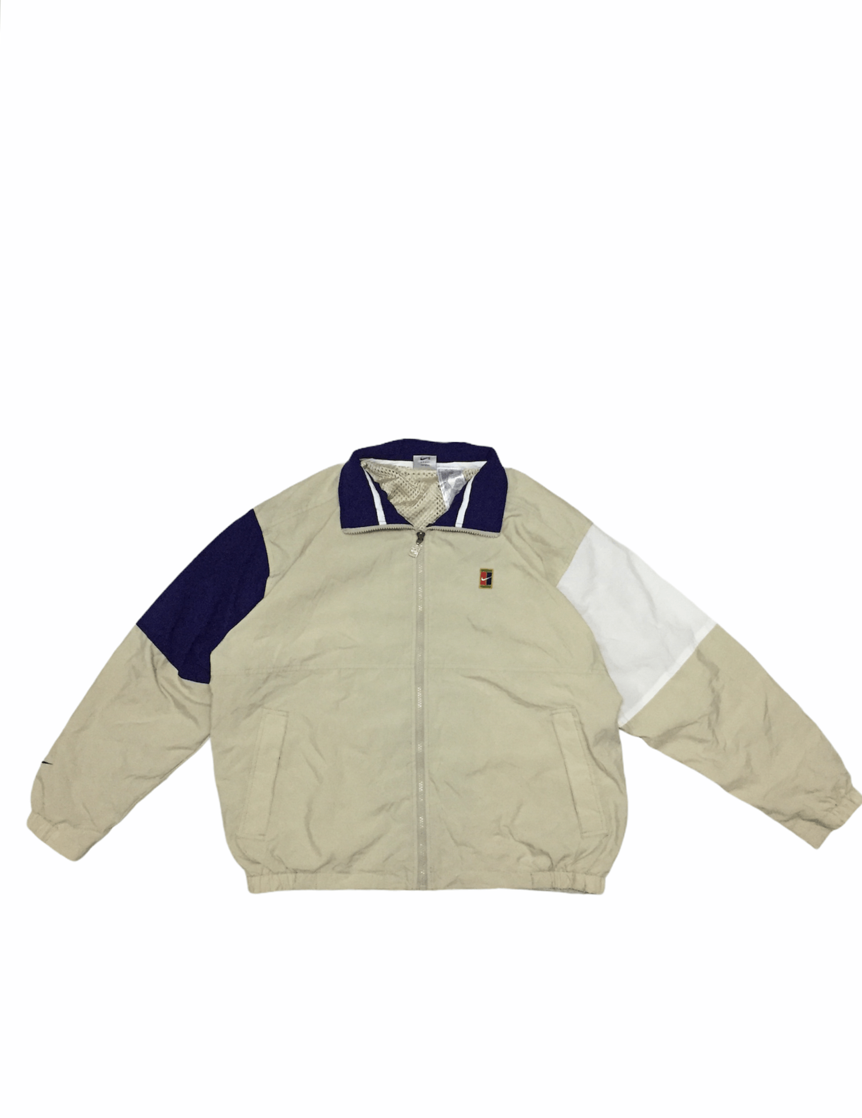 Nike 90's NIKE Agassi Block jacket challenge court Size US M / EU 48-50 / 2 - 2 Thumbnail