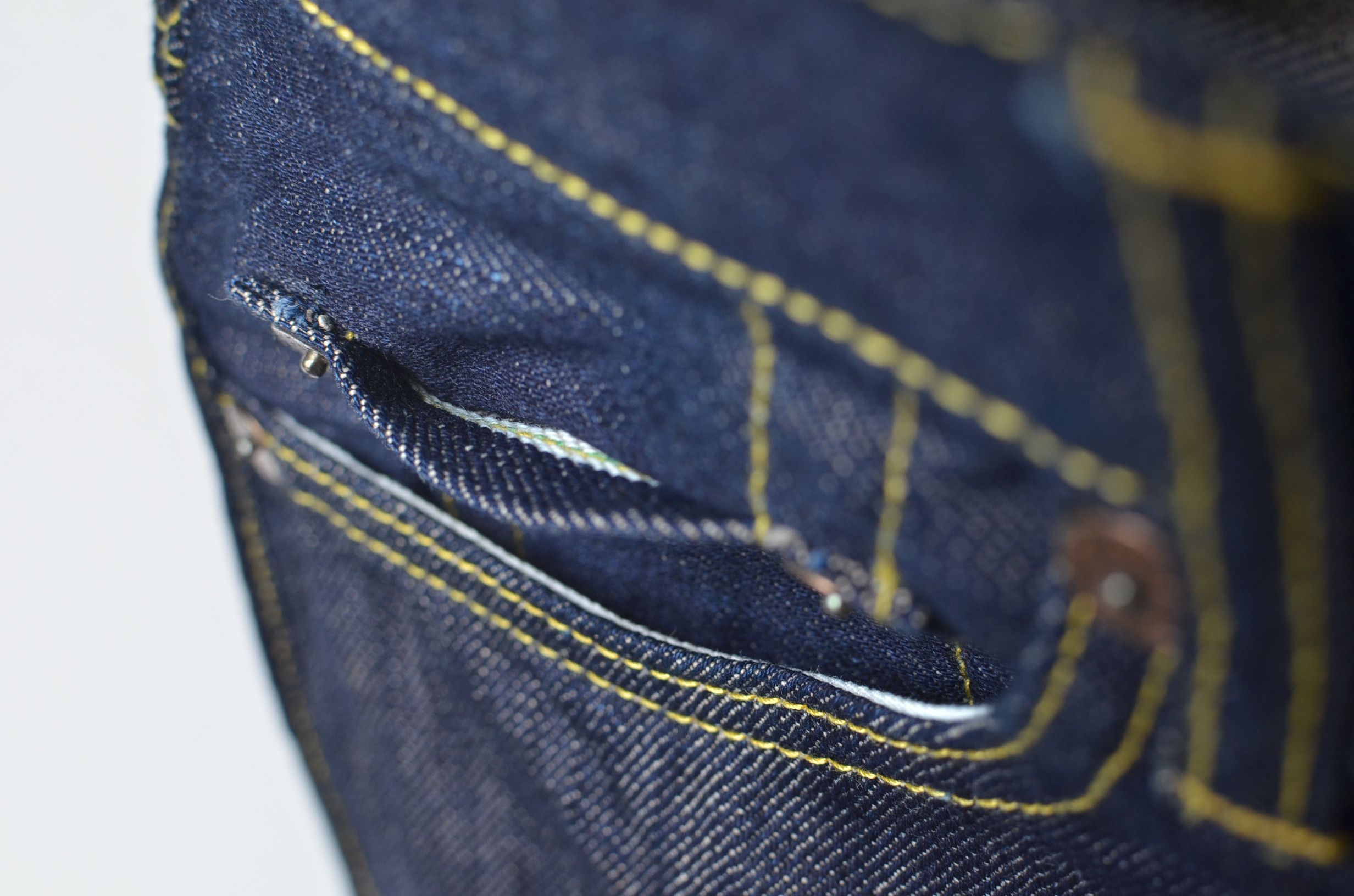 Evisu × Japanese Brand EVISU GENES OSAKA SELVEDGE DENIM Size US 31 - 5 Thumbnail