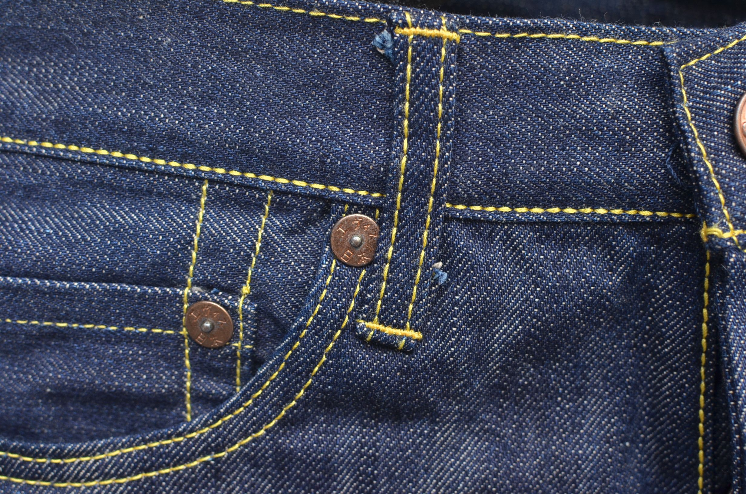 Evisu × Japanese Brand EVISU GENES OSAKA SELVEDGE DENIM Size US 31 - 9 Thumbnail