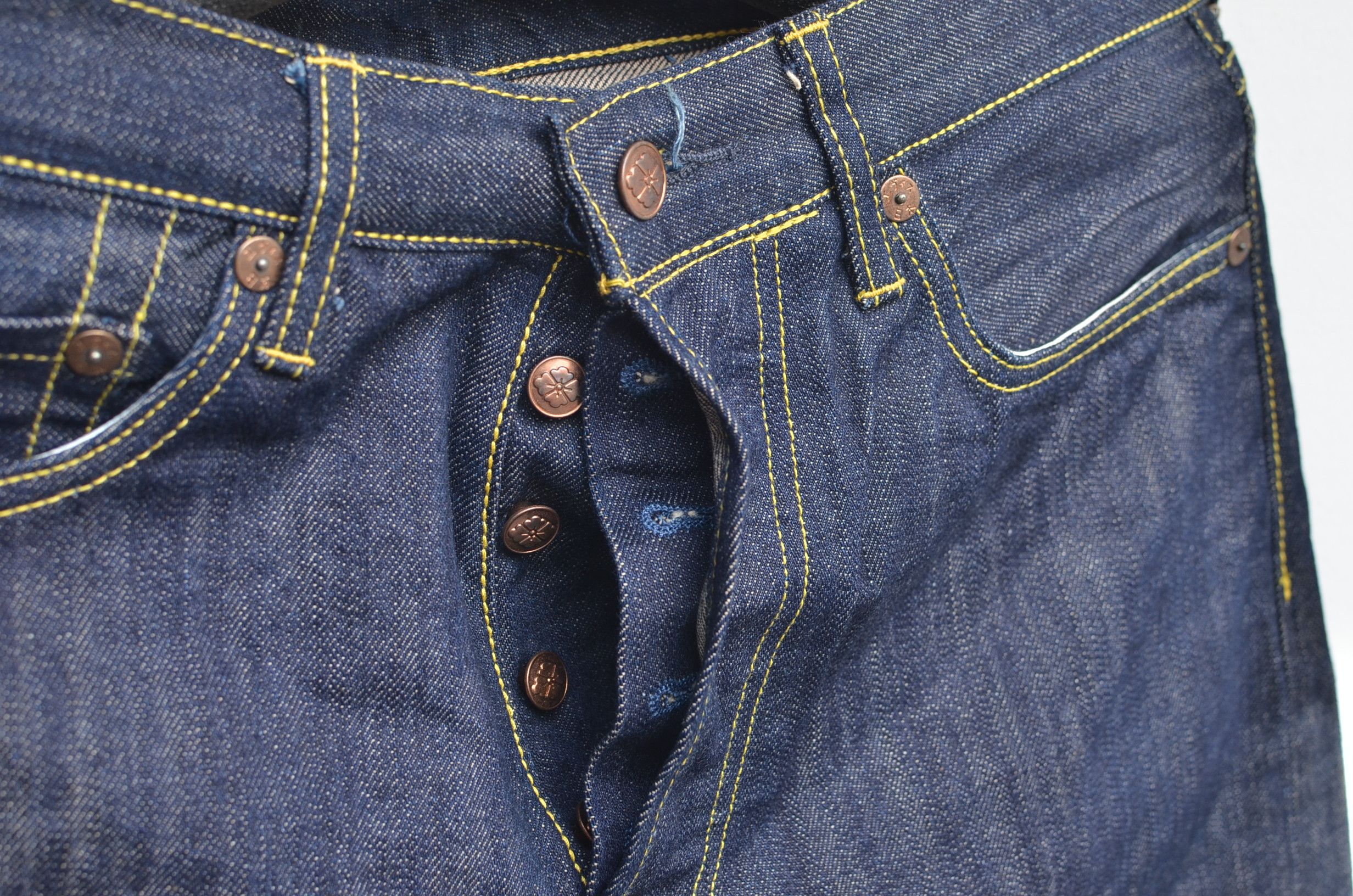 Evisu × Japanese Brand EVISU GENES OSAKA SELVEDGE DENIM Size US 31 - 4 Thumbnail