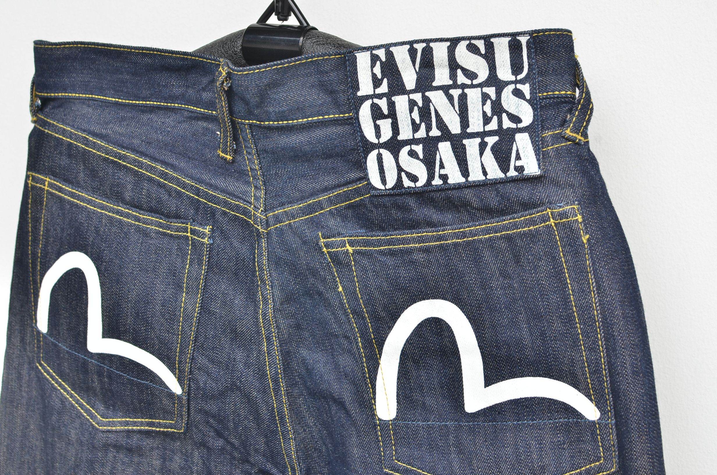 Evisu × Japanese Brand EVISU GENES OSAKA SELVEDGE DENIM