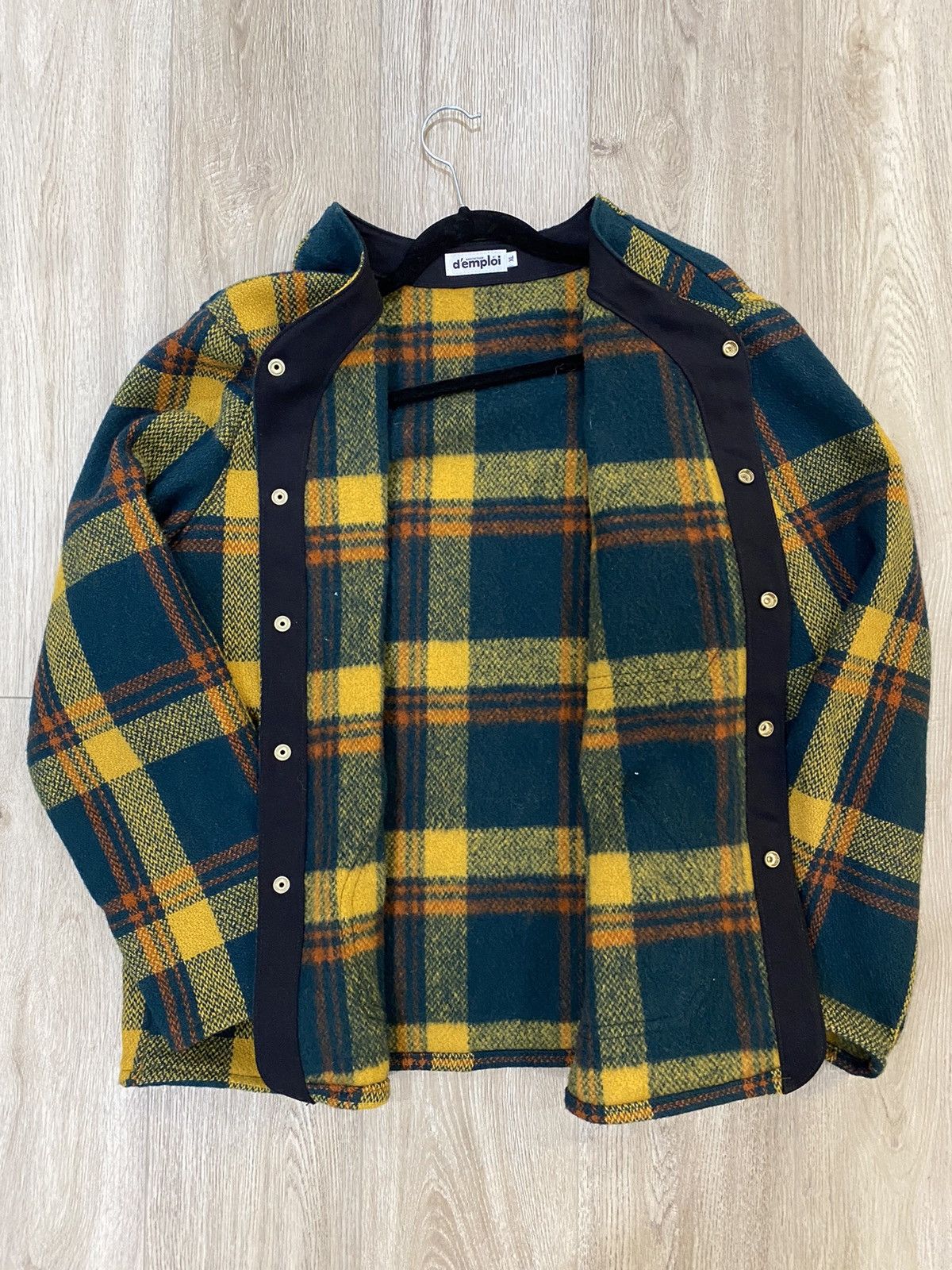 Supreme d’emploi shop coat cardigan wool hunter plaid rare XL Size US XL / EU 56 / 4 - 5 Thumbnail