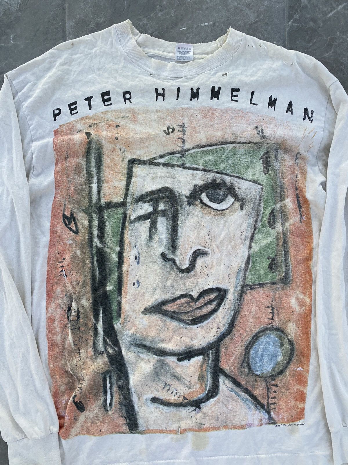Art × Band Tees × Vintage Vintage 1992 Peter Himmelman Long Sleeve 