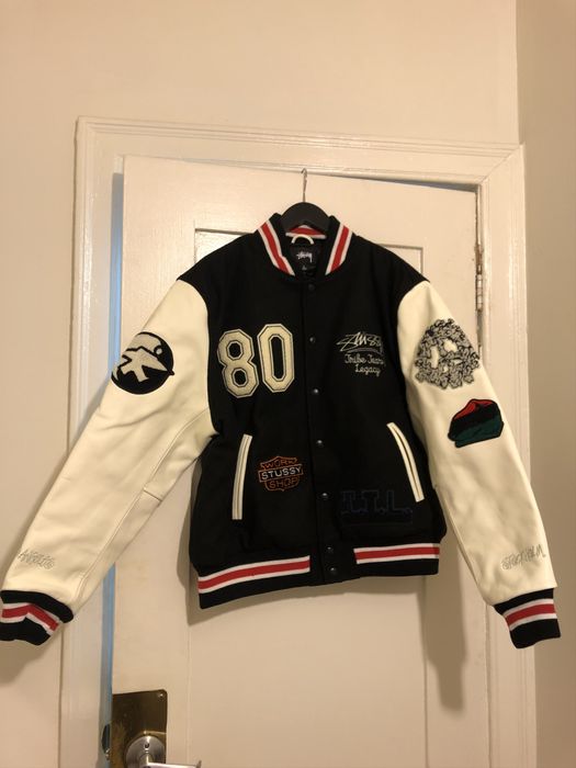 Our Legacy Denim Tears x Our Legacy x Stussy TTL Varsity Jacket