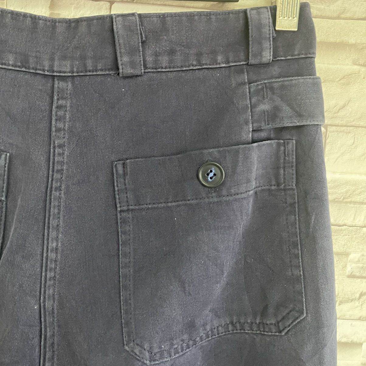 Vintage Vintage BEAUDEUX ET CIE Moleskin French Work Pants Size US 30 / EU 46 - 12 Thumbnail