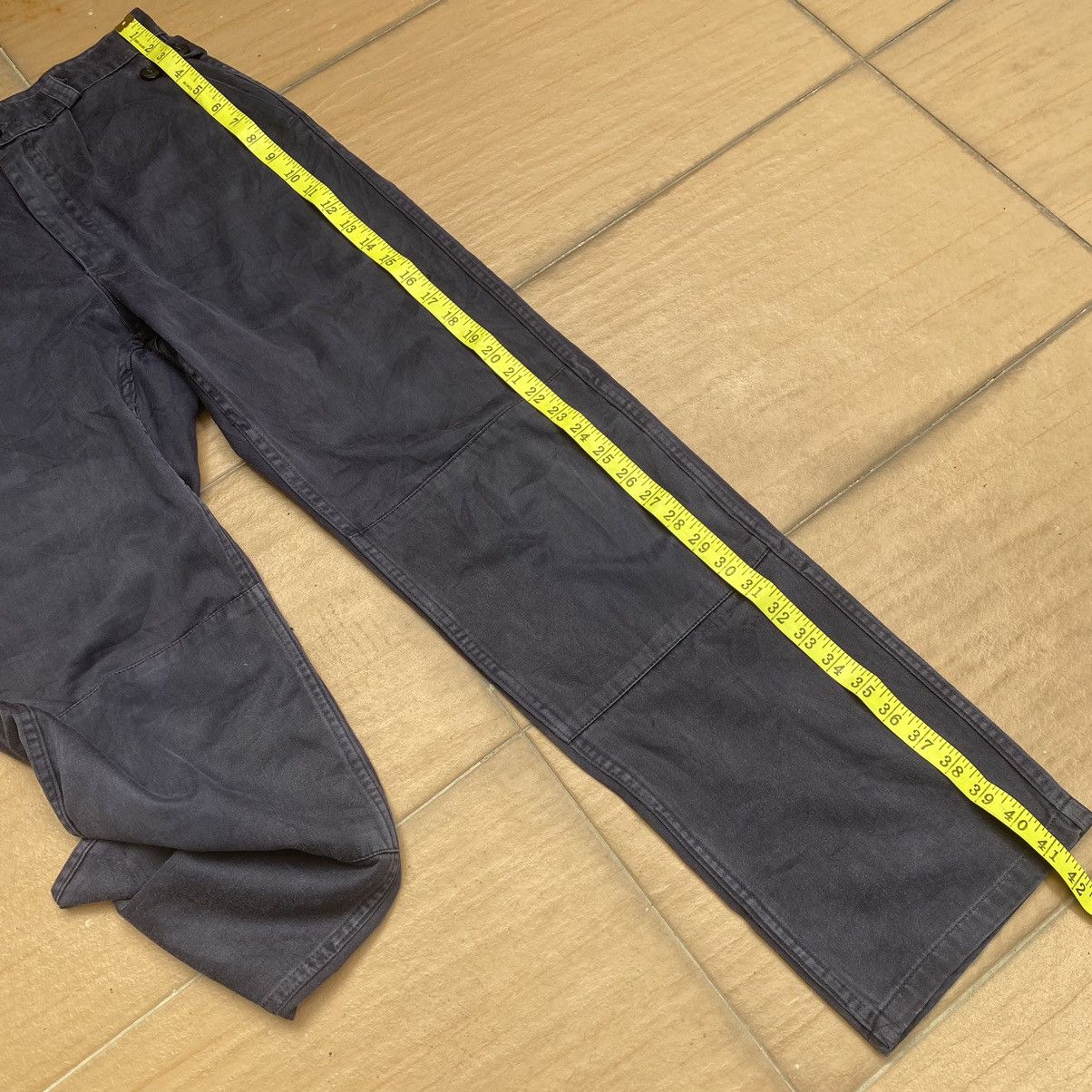 Vintage Vintage BEAUDEUX ET CIE Moleskin French Work Pants Size US 30 / EU 46 - 18 Thumbnail