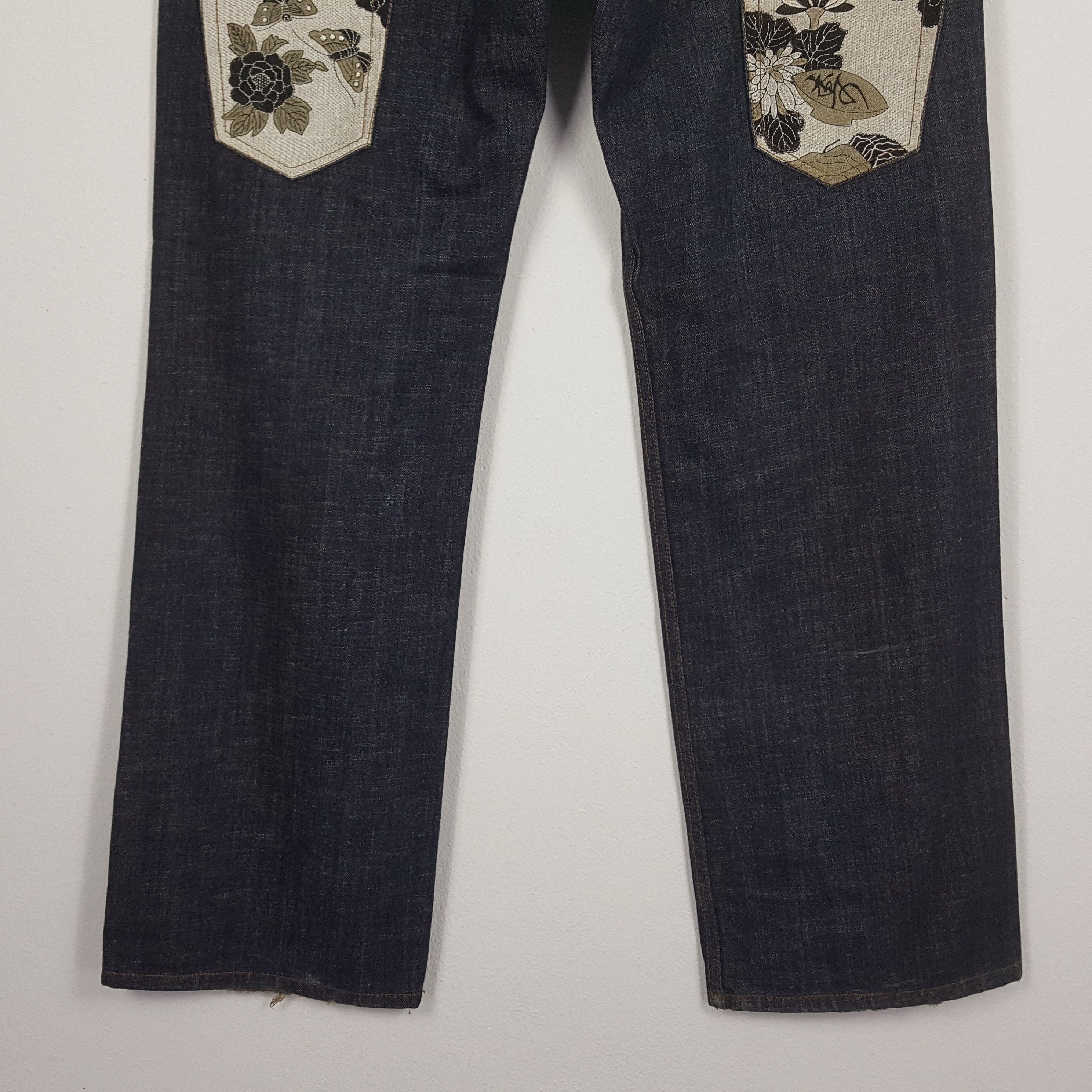 Japanese Brand × Vintage Vintage Japanese brand streewear skateboard denim jeans Size US 40 / EU 56 - 5 Thumbnail