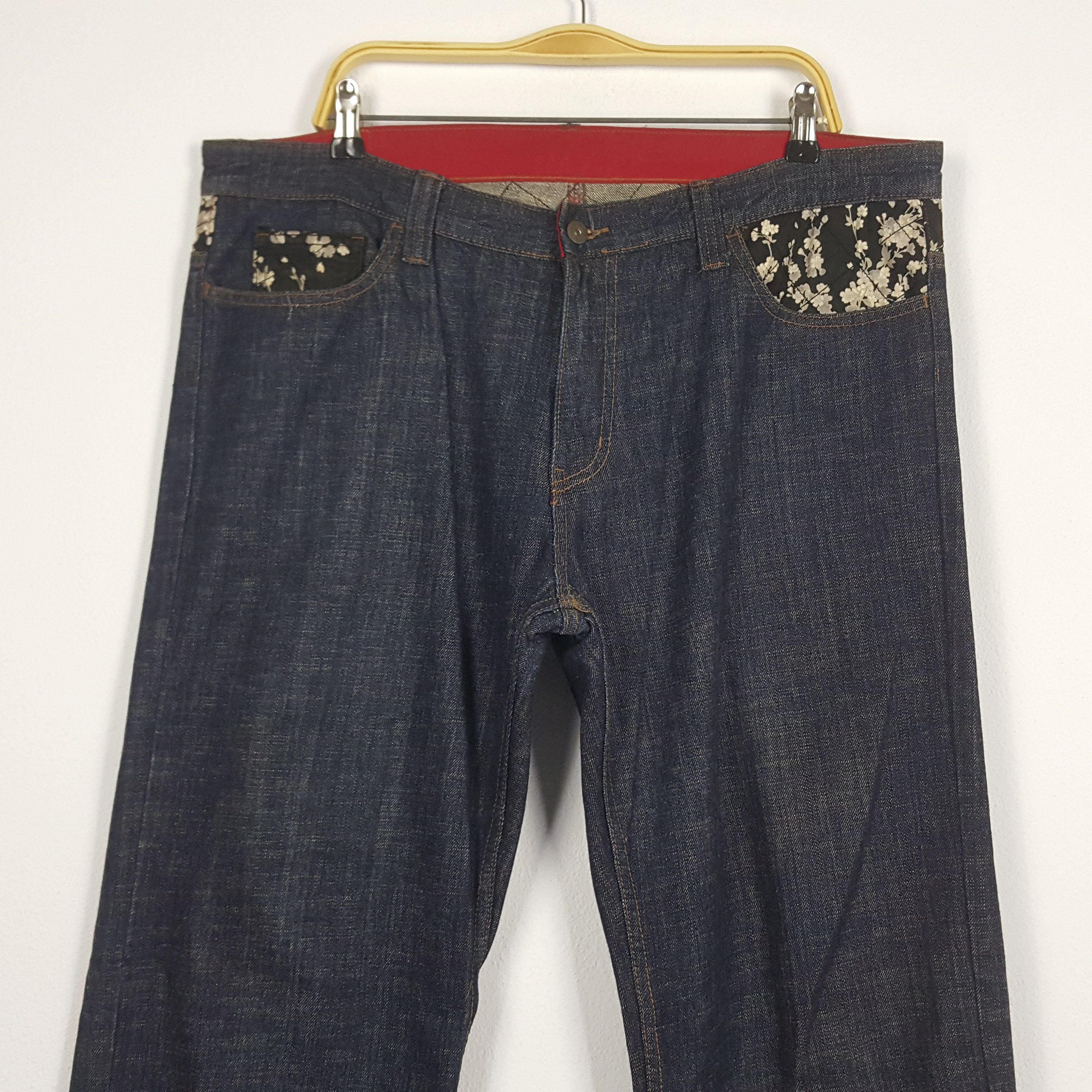 Japanese Brand × Vintage Vintage Japanese brand streewear skateboard denim jeans Size US 40 / EU 56 - 6 Thumbnail