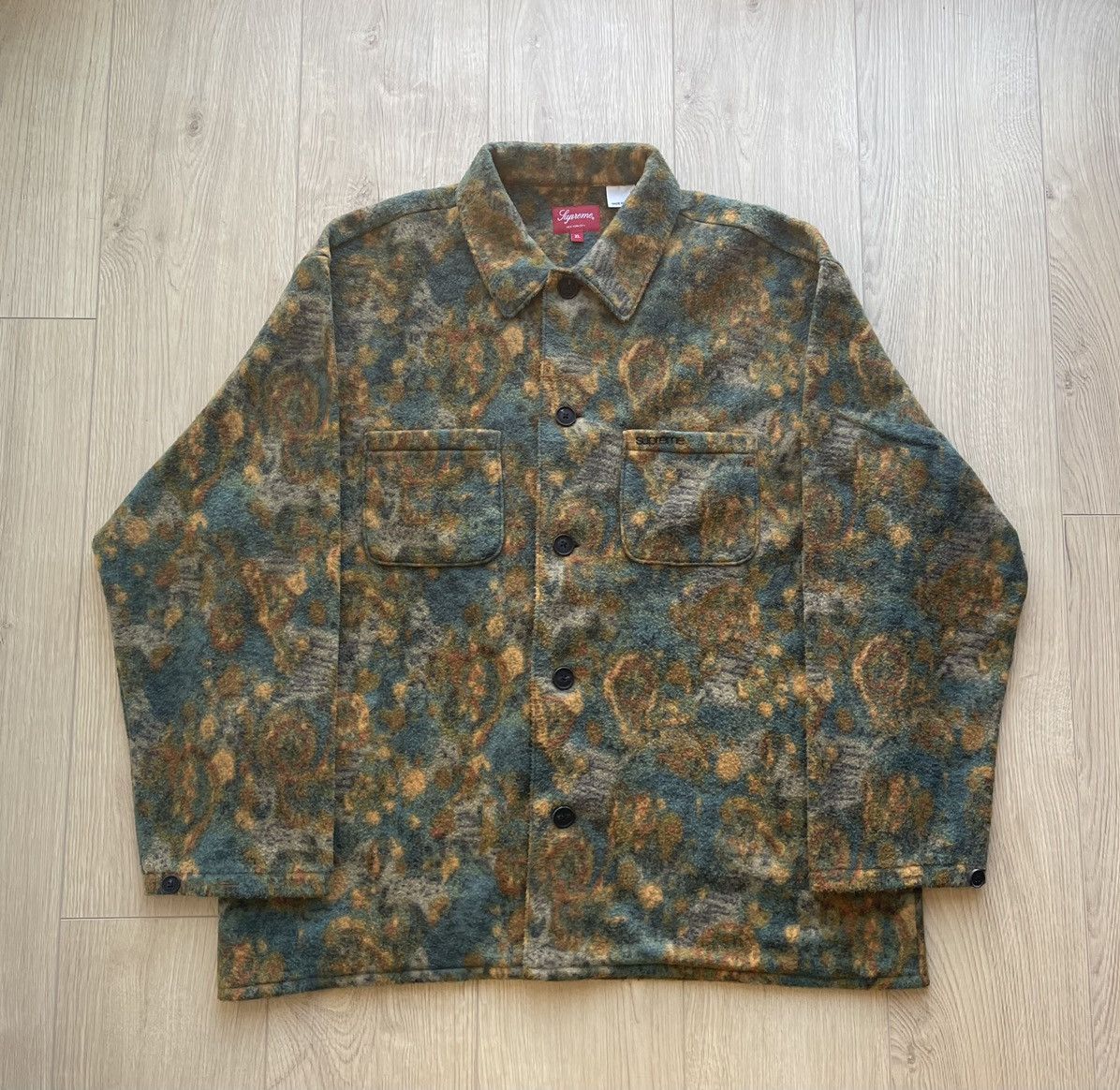 Supreme Paisley Fleece Shirt - トップス